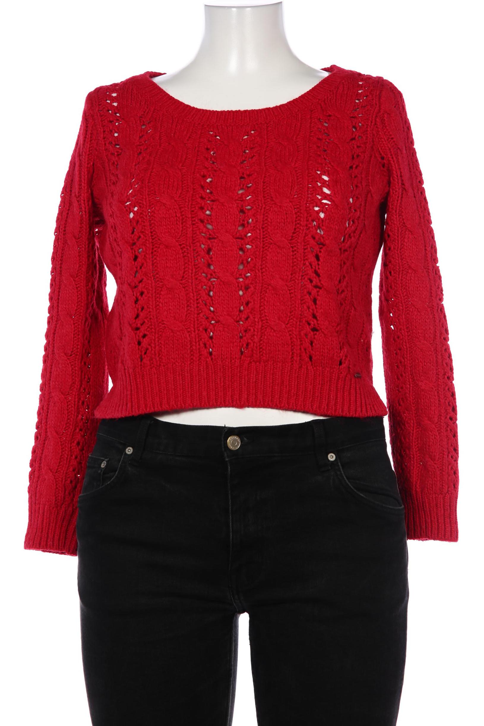 

Hollister Damen Pullover, rot, Gr. 42