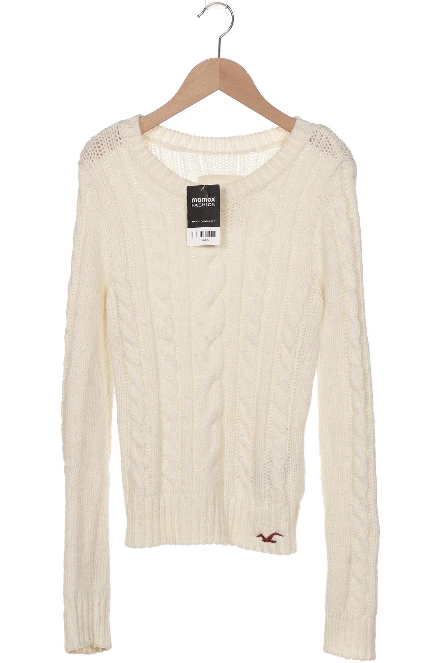 

Hollister Damen Pullover, cremeweiß, Gr. 36