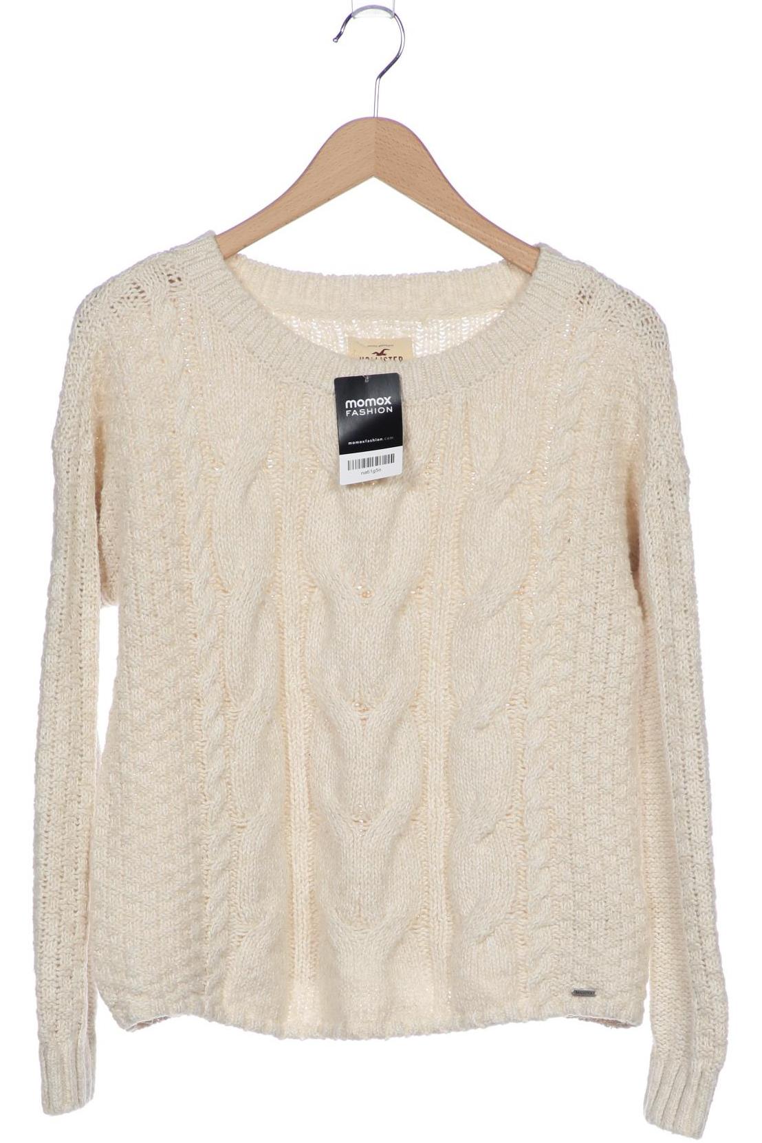 

Hollister Damen Pullover, cremeweiß, Gr. 38