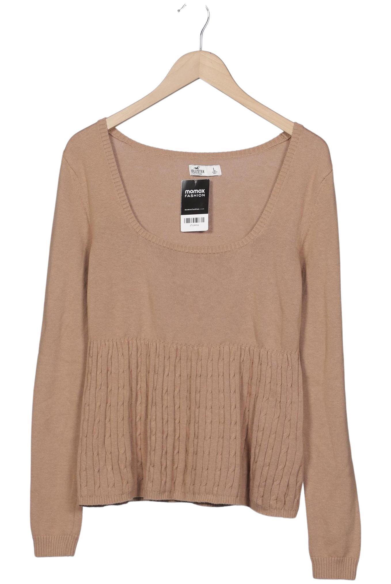 

Hollister Damen Pullover, beige, Gr. 42