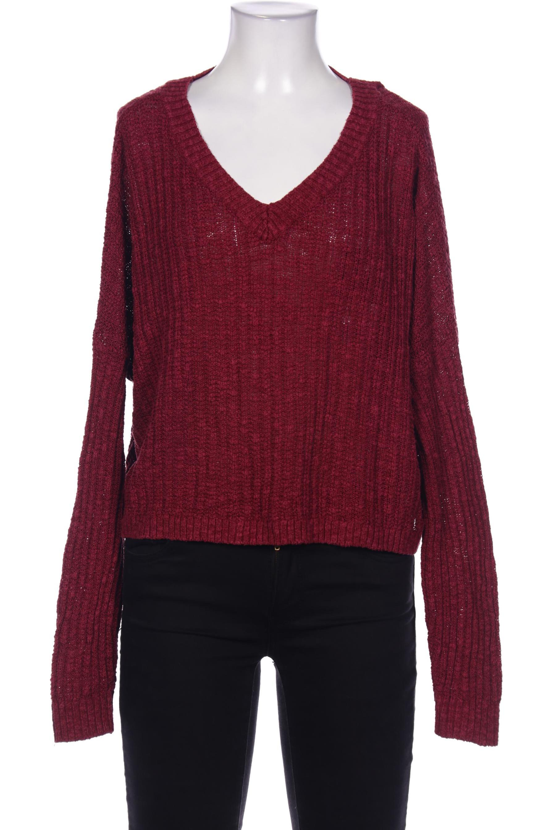 

Hollister Damen Pullover, bordeaux, Gr. 34