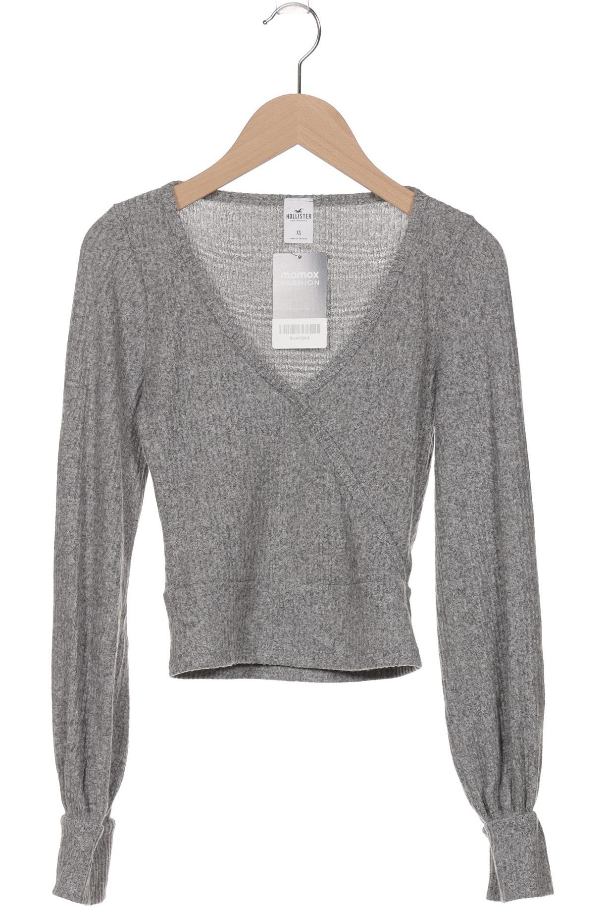 

Hollister Damen Pullover, grau, Gr. 34