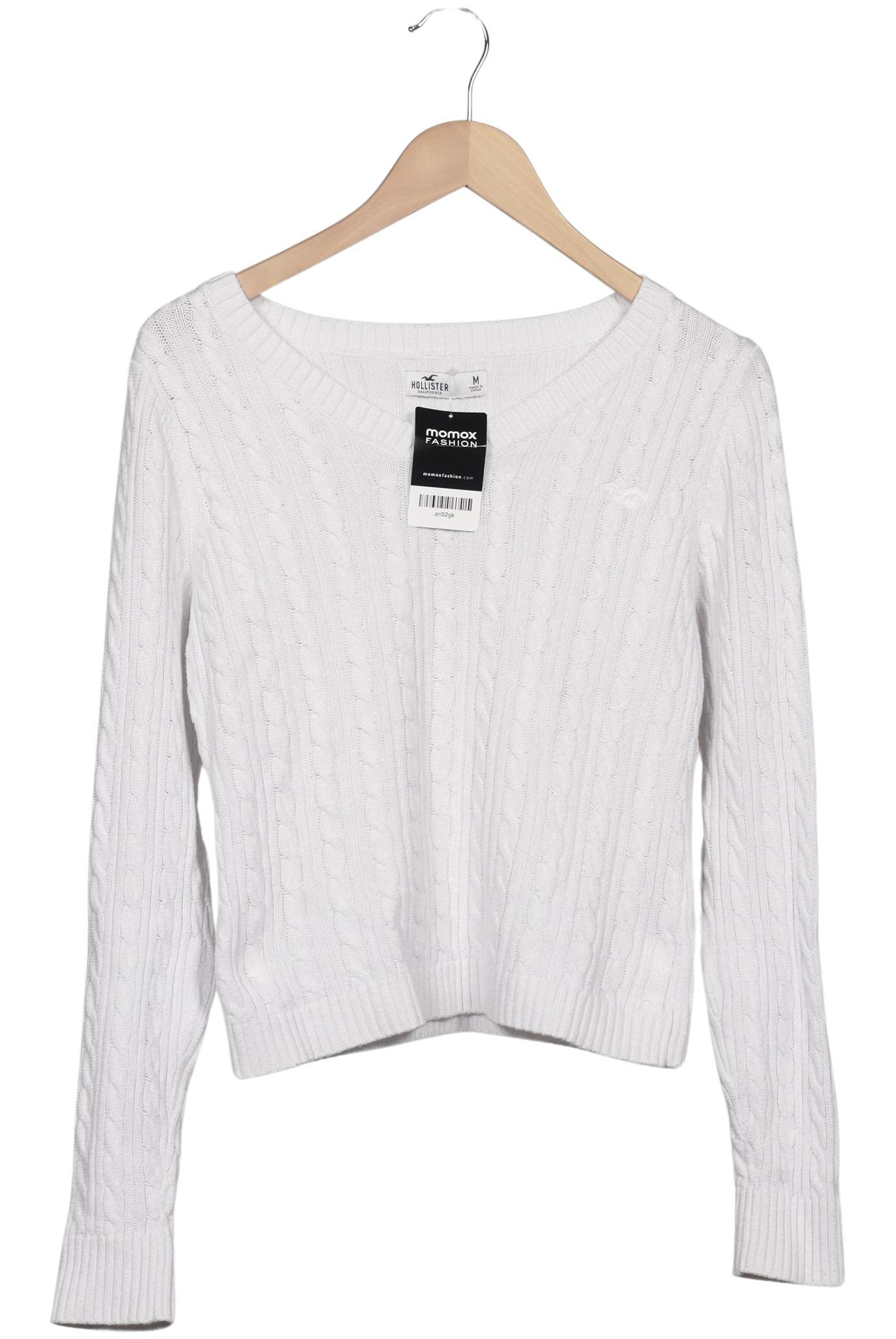 

Hollister Damen Pullover, weiß, Gr. 38