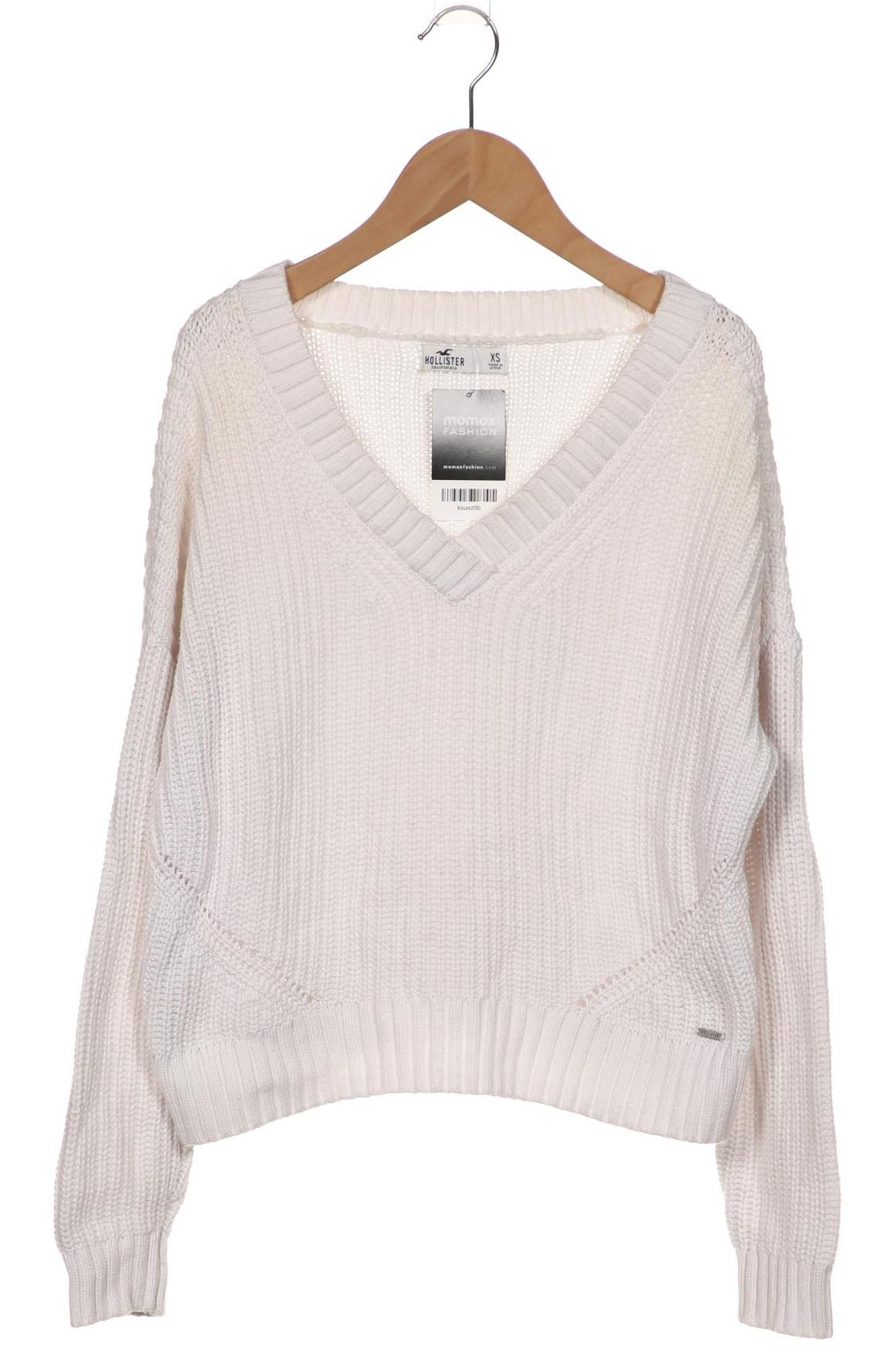 

Hollister Damen Pullover, weiß, Gr. 34