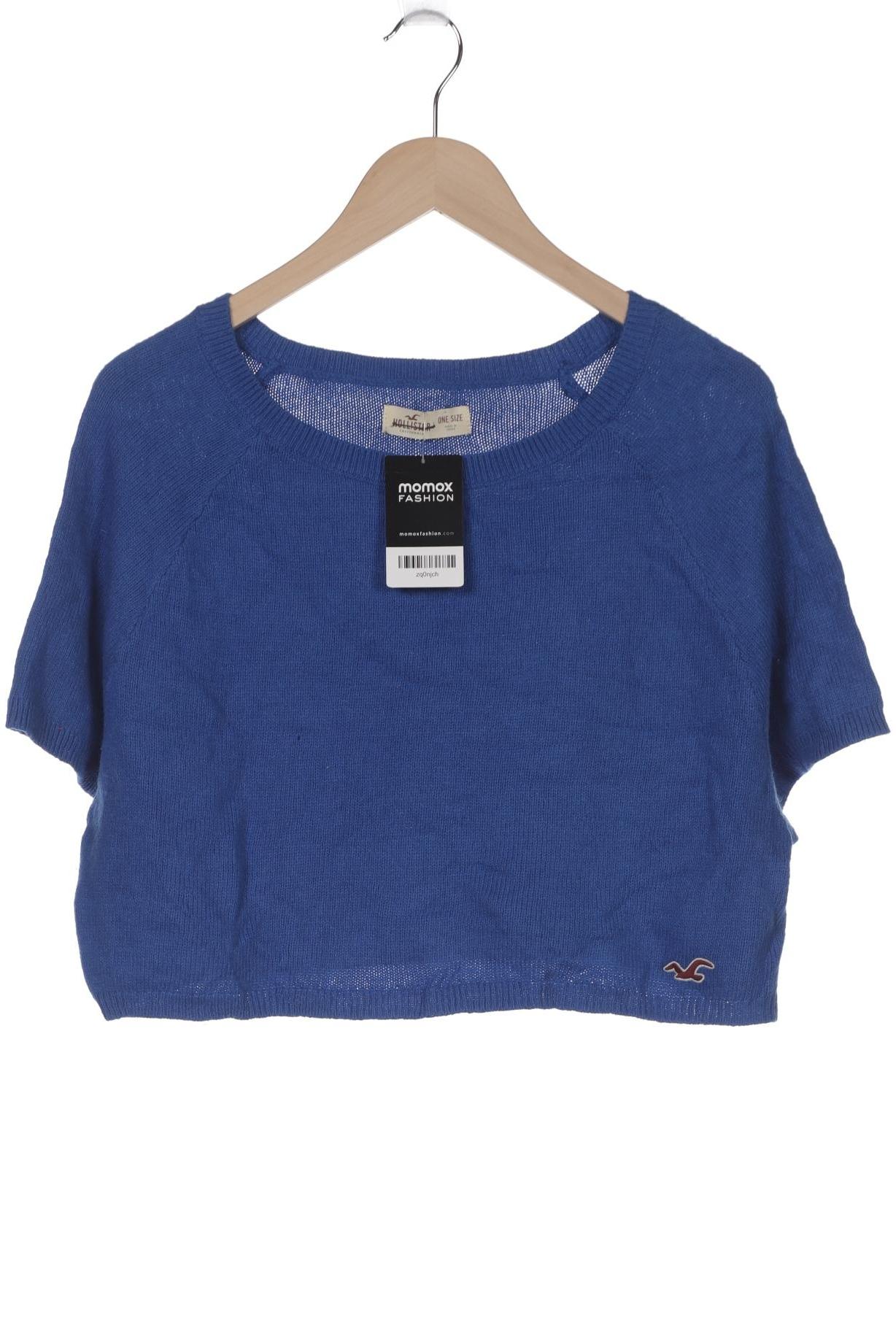 

Hollister Damen Pullover, blau, Gr. uni