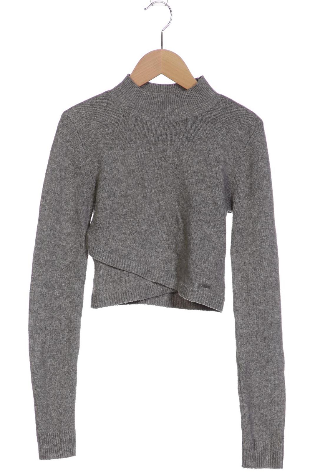 

Hollister Damen Pullover, grau