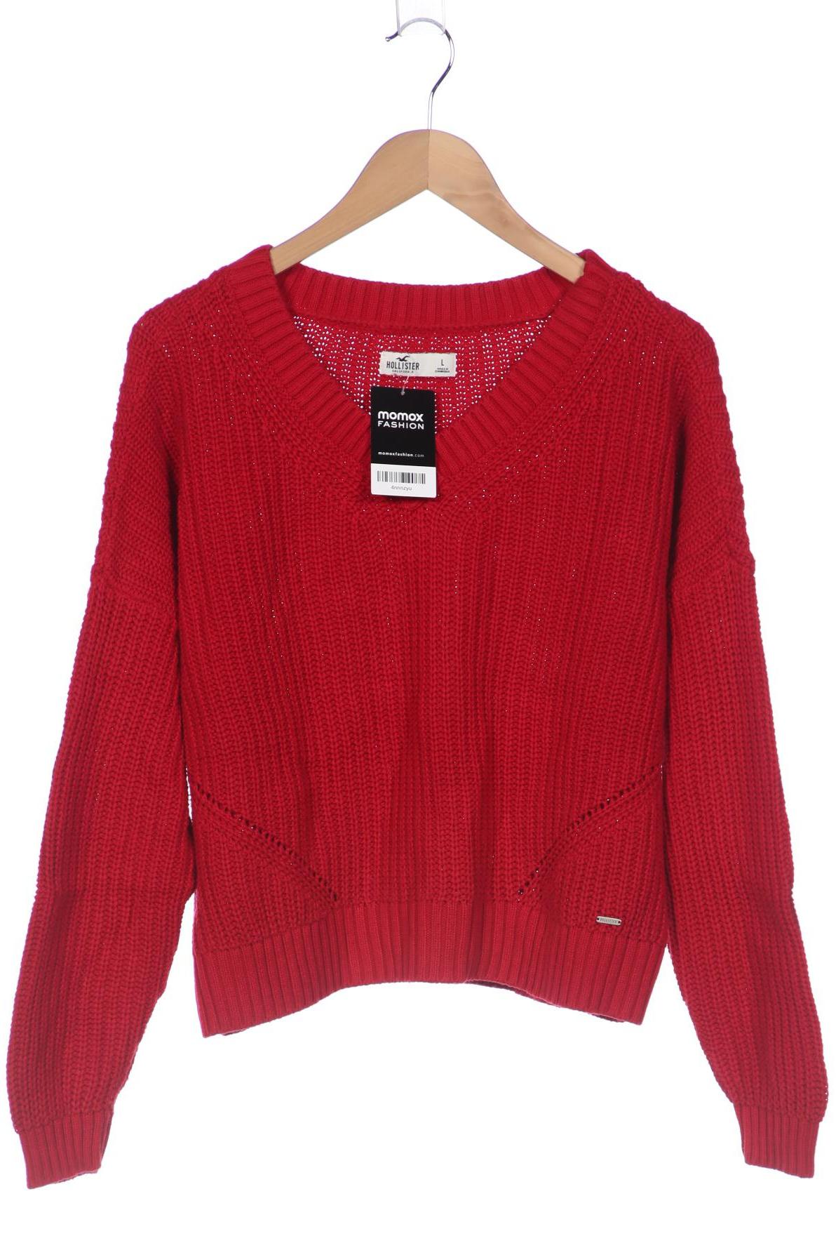 

Hollister Damen Pullover, rot, Gr. 42