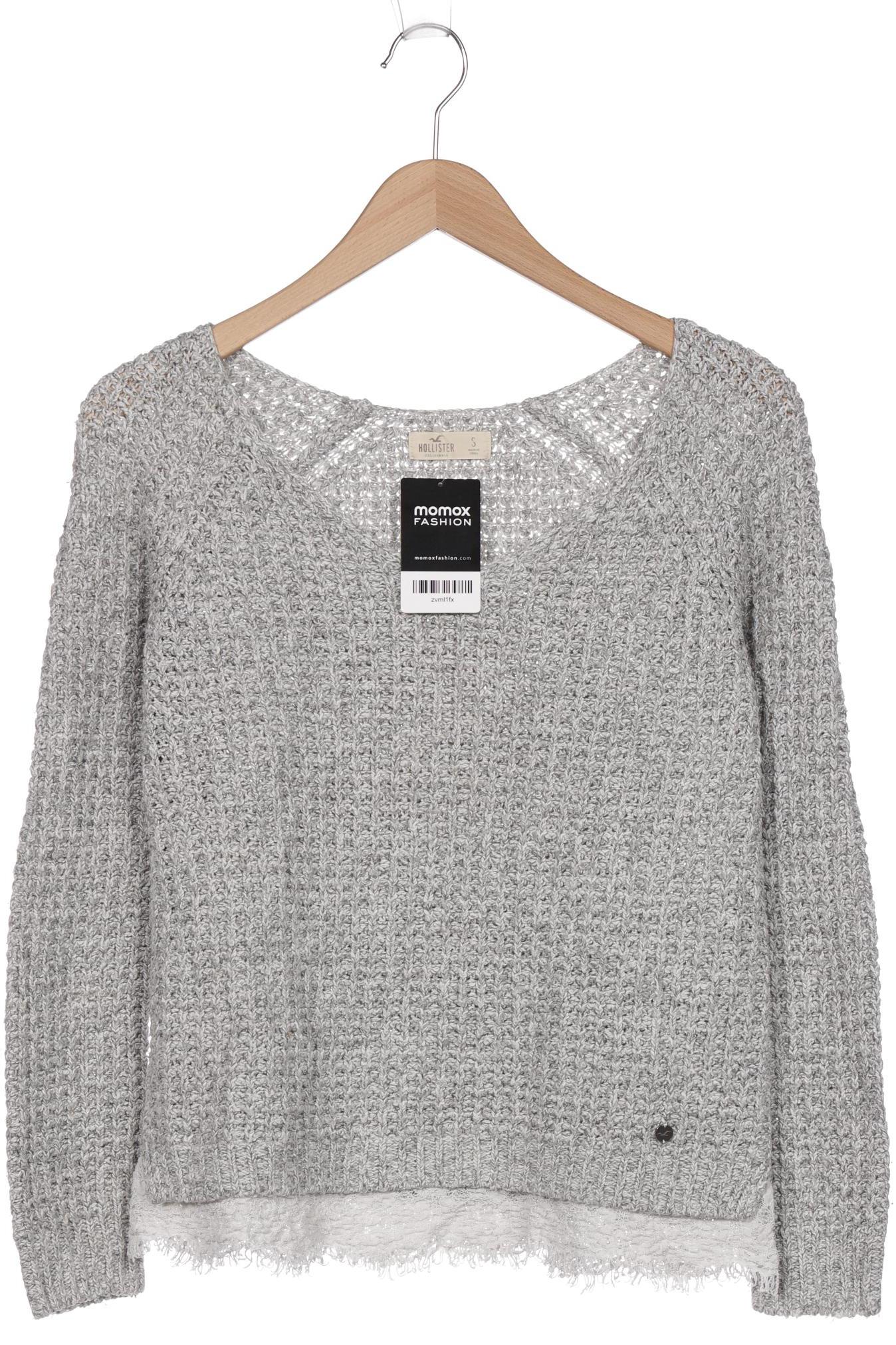 

Hollister Damen Pullover, grau