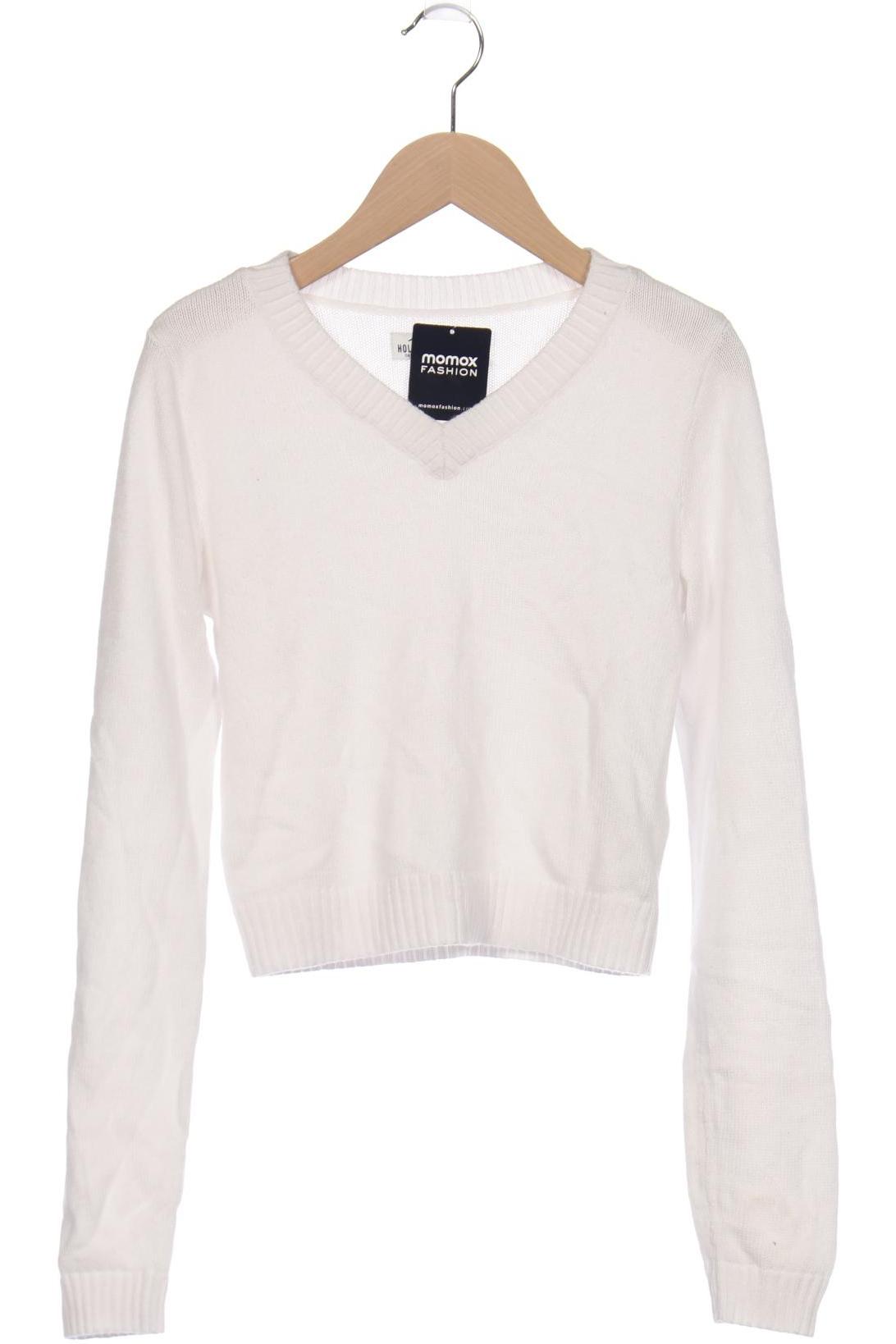 

Hollister Damen Pullover, weiß, Gr. 32