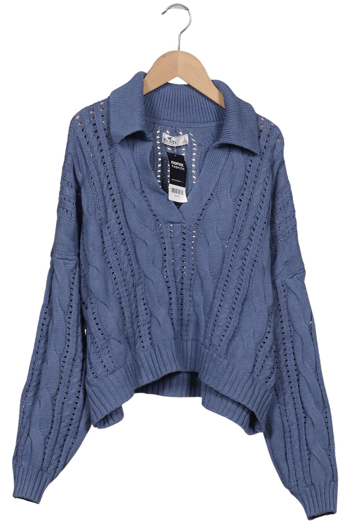 

Hollister Damen Pullover, blau, Gr. 42