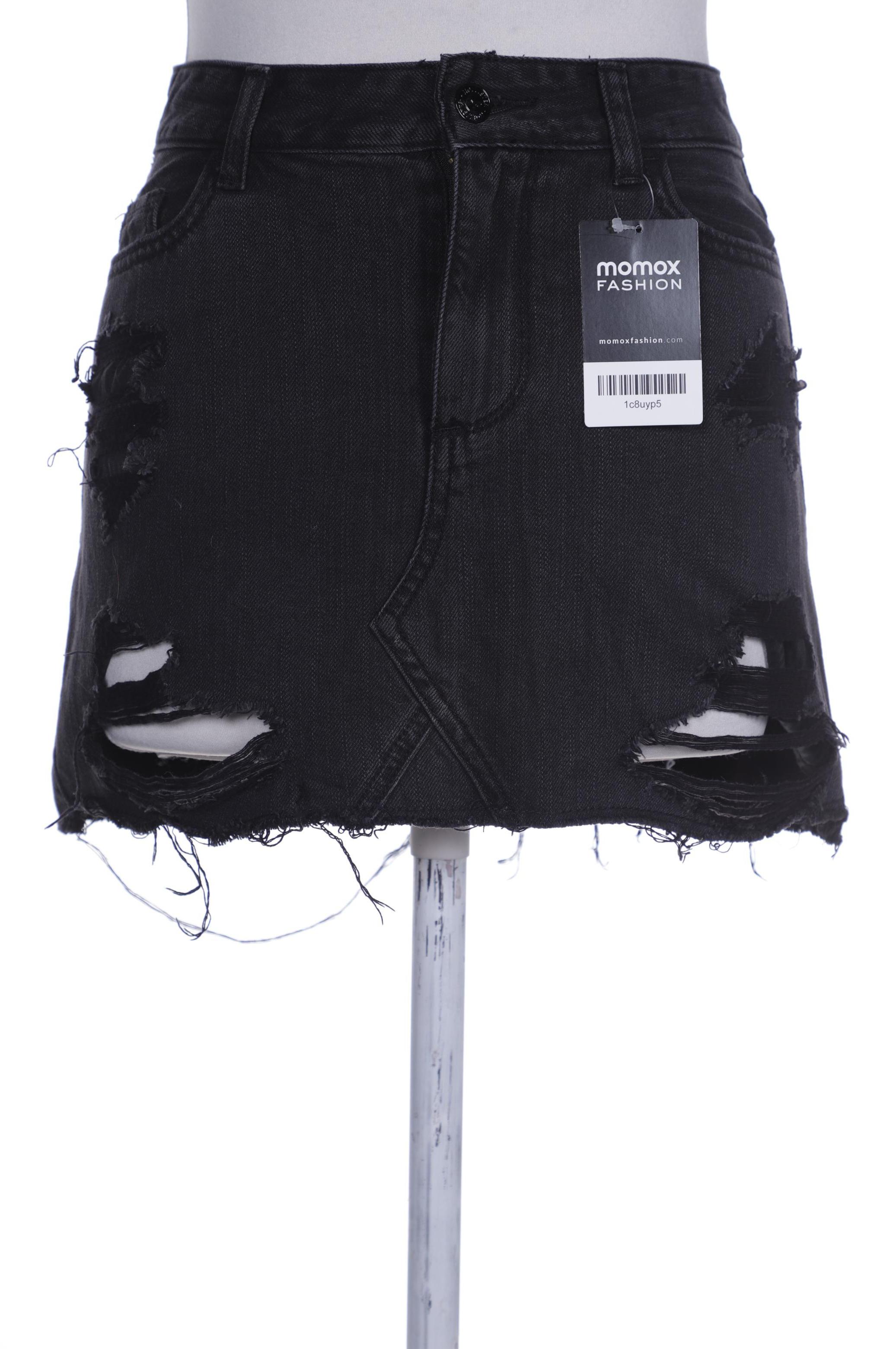 

Hollister Damen Rock, schwarz