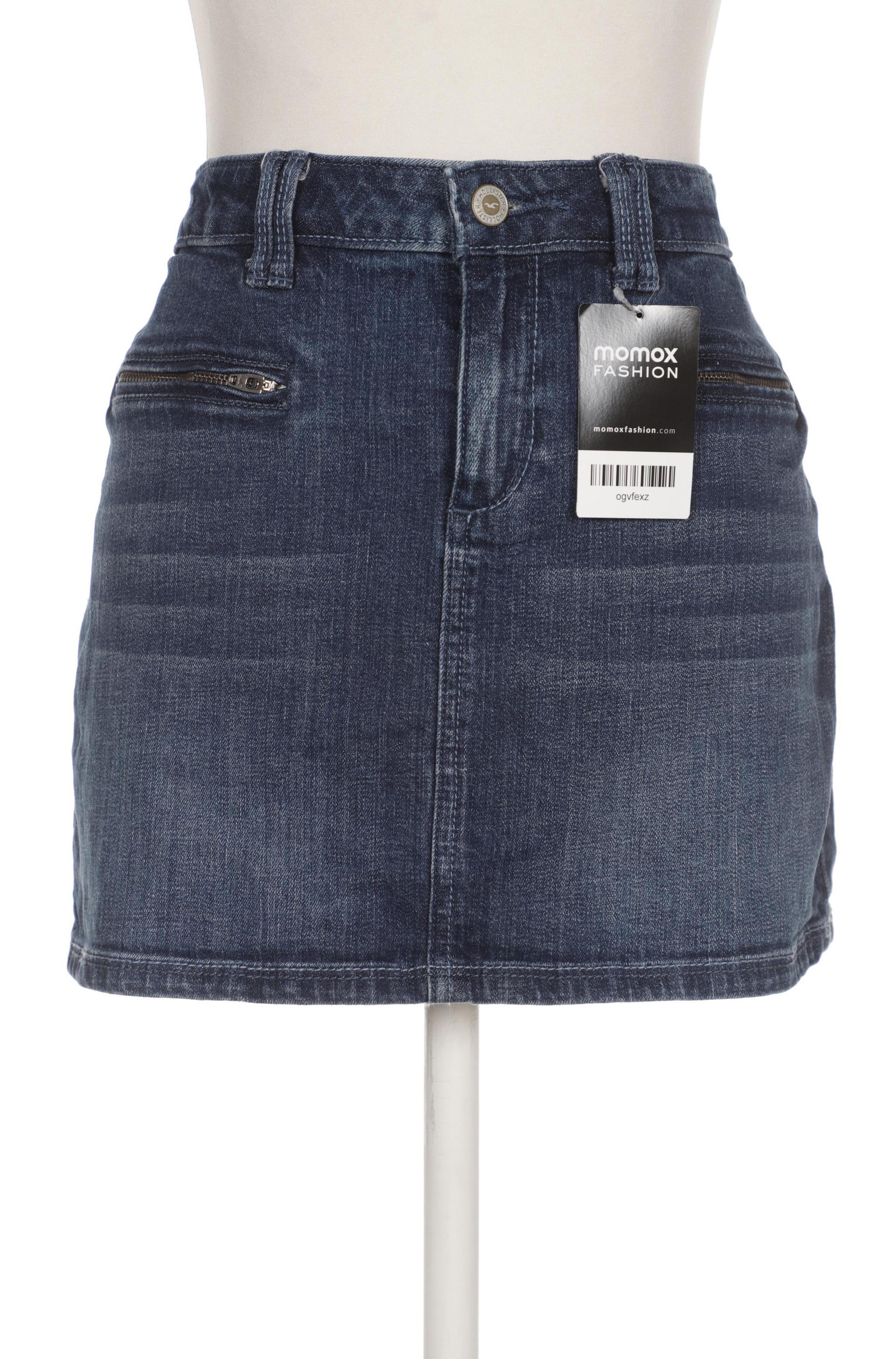 

Hollister Damen Rock, marineblau, Gr. 27