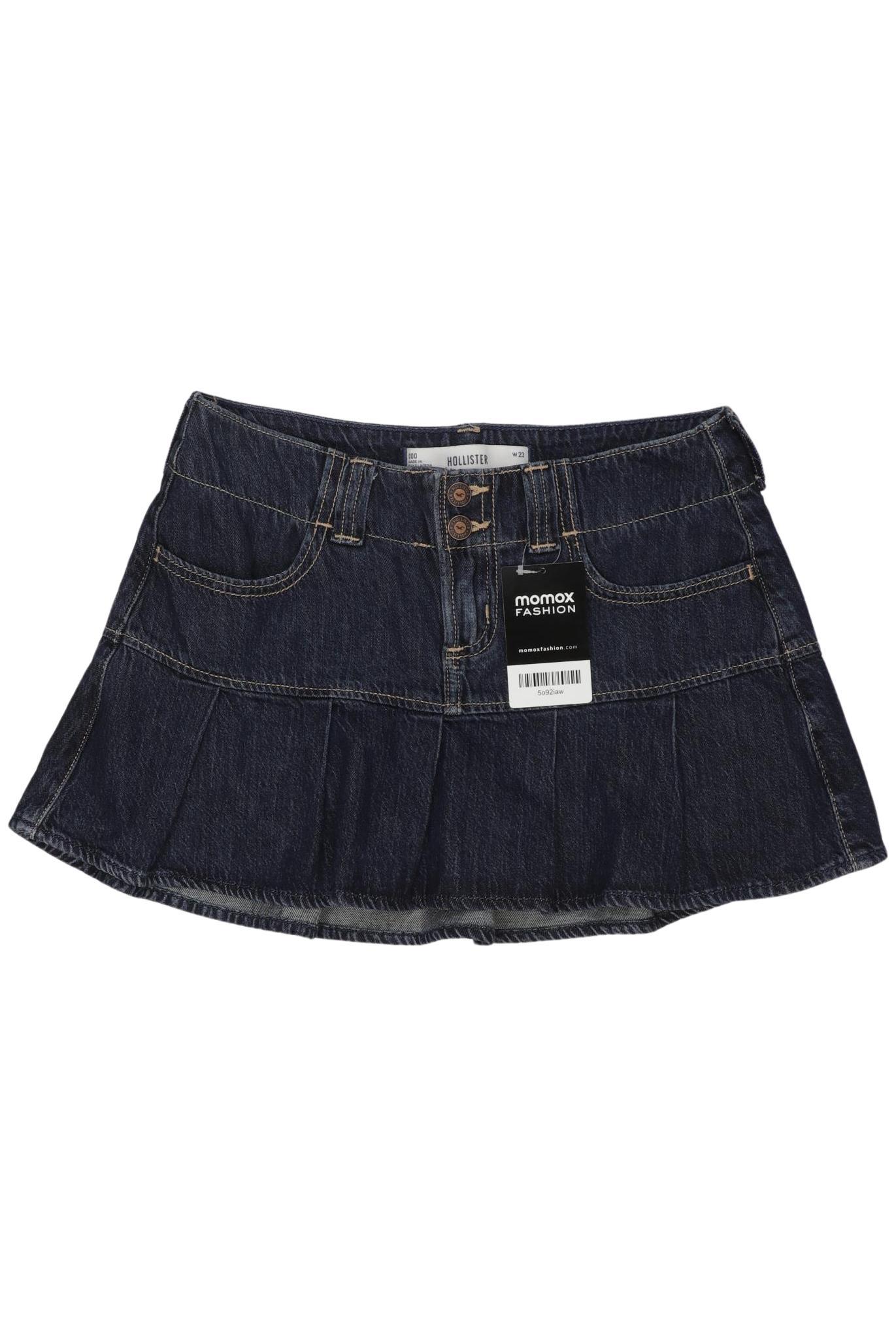 

Hollister Damen Rock, marineblau, Gr. 24