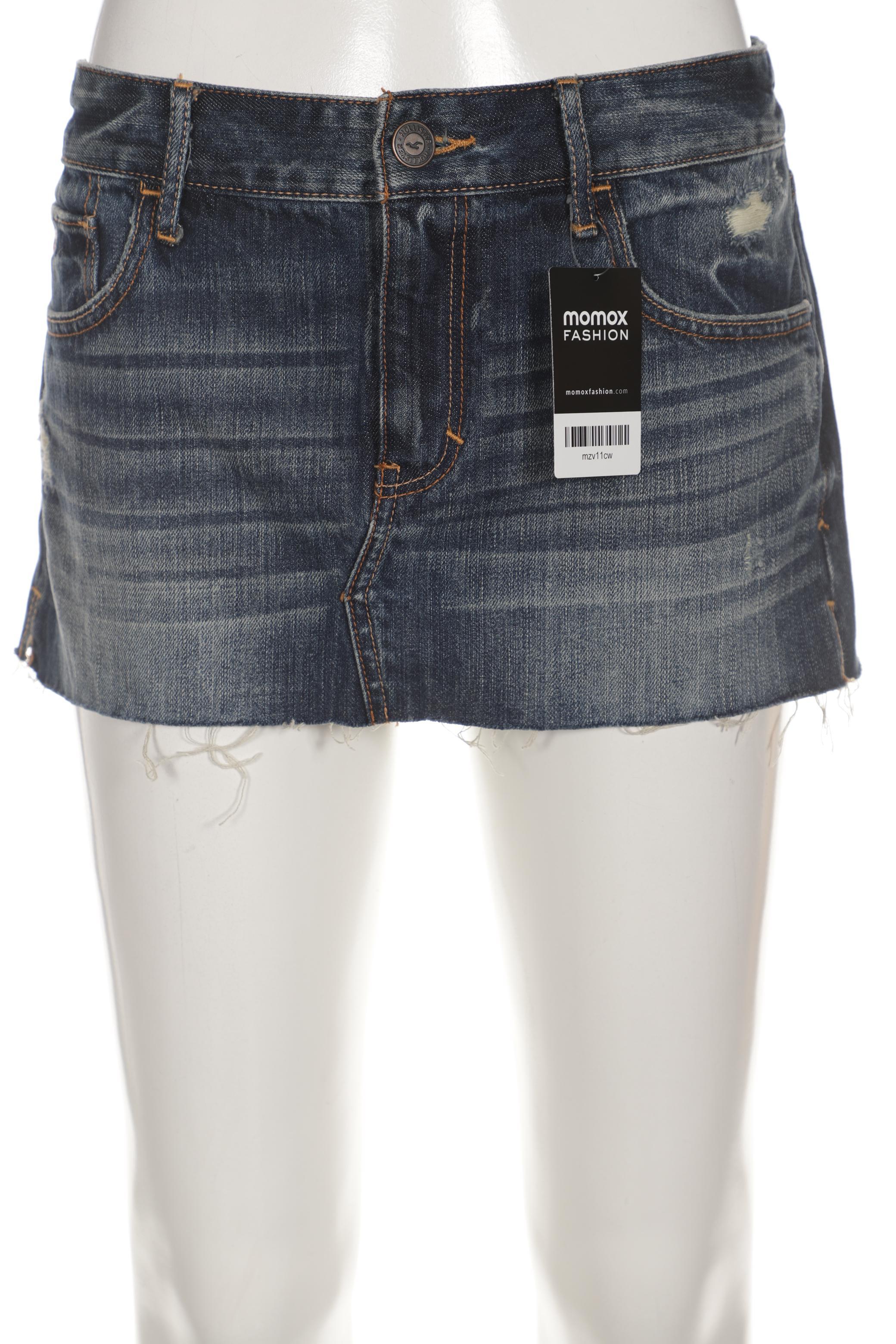 

Hollister Damen Rock, marineblau, Gr. 29