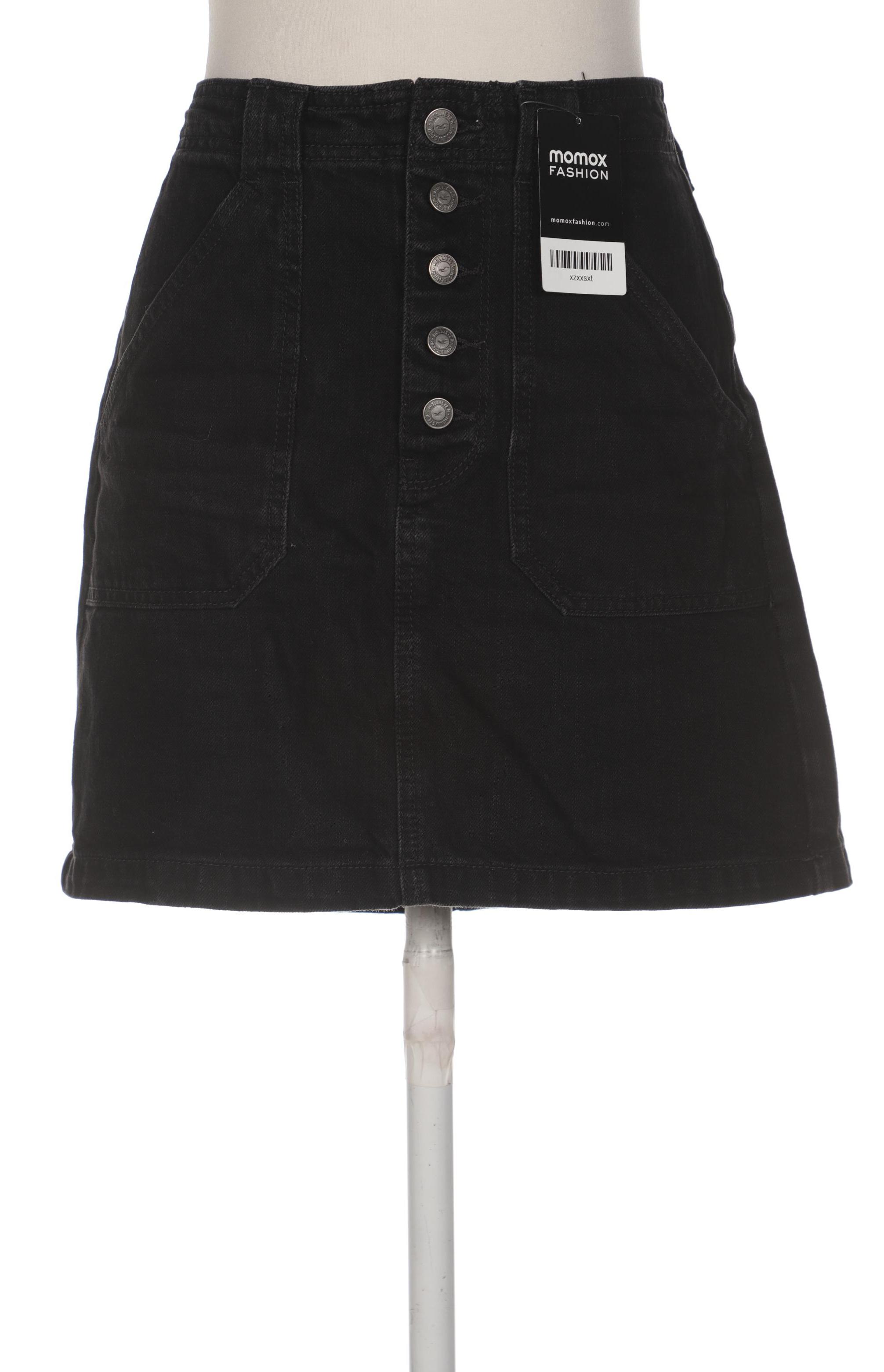 

Hollister Damen Rock, schwarz
