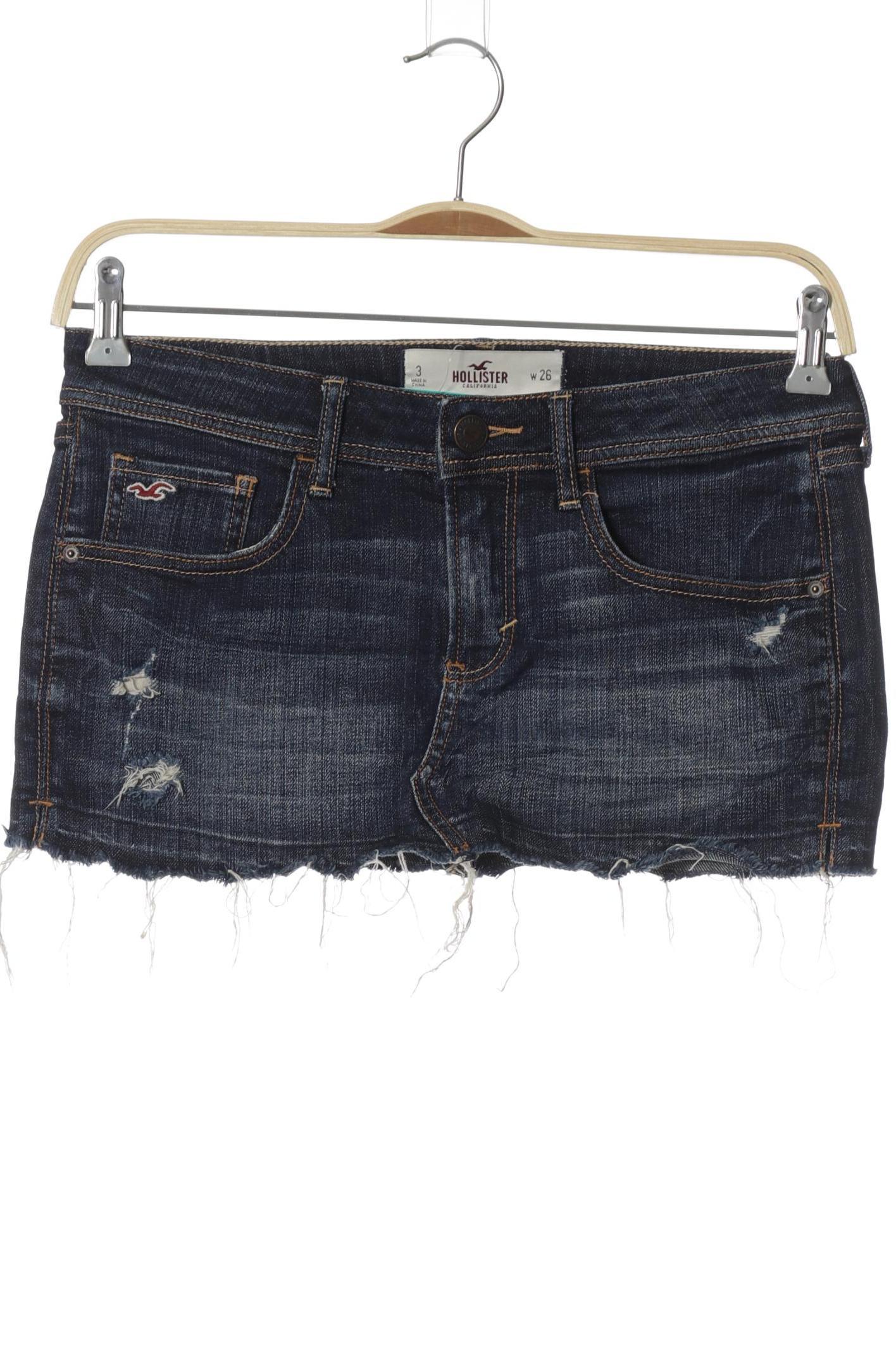 

Hollister Damen Rock, blau, Gr. 26