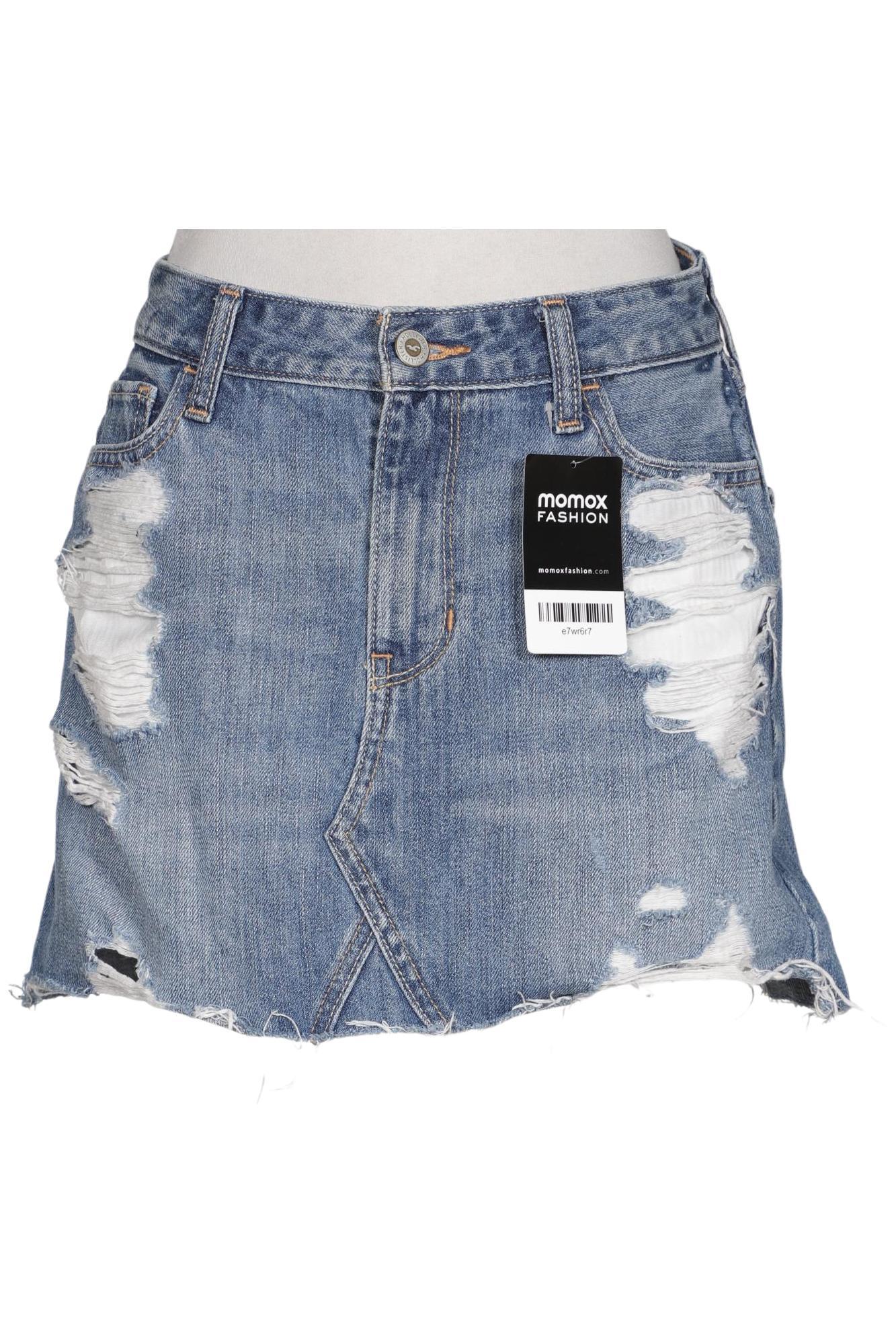 

Hollister Damen Rock, blau, Gr. 26