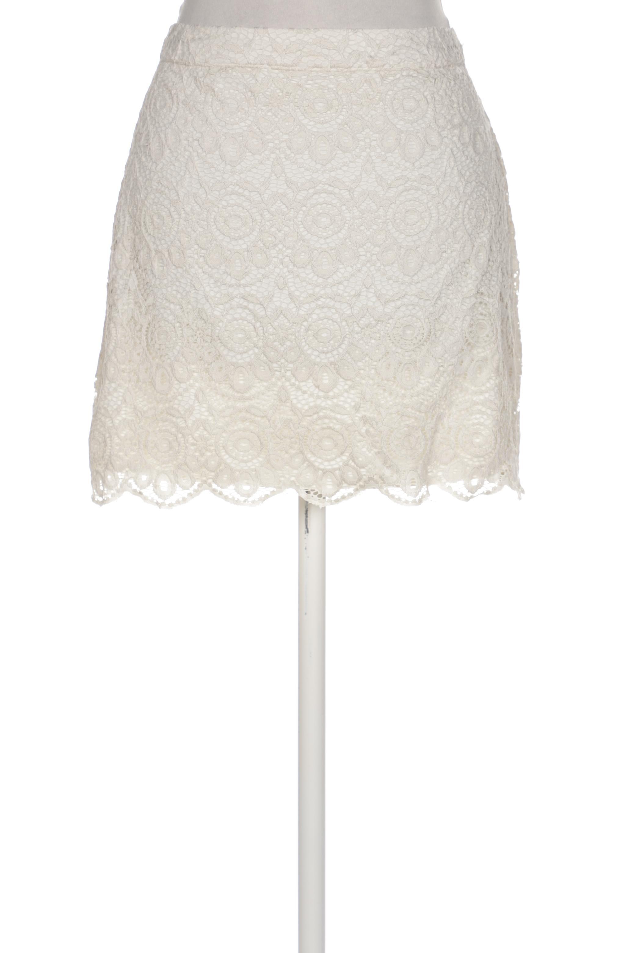 

Hollister Damen Rock, cremeweiß, Gr. 0