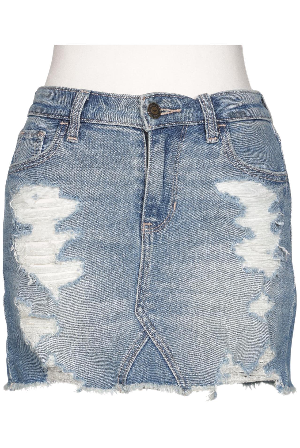 

Hollister Damen Rock, hellblau, Gr. 30