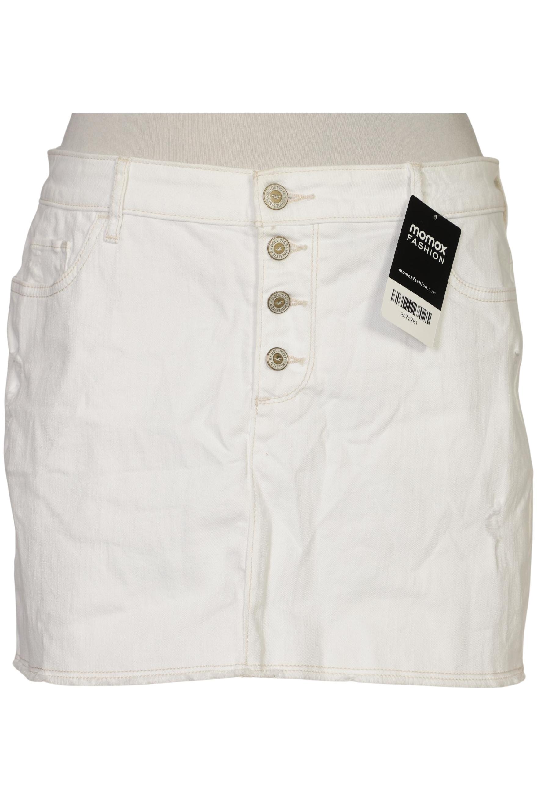 

Hollister Damen Rock, weiß, Gr. 28