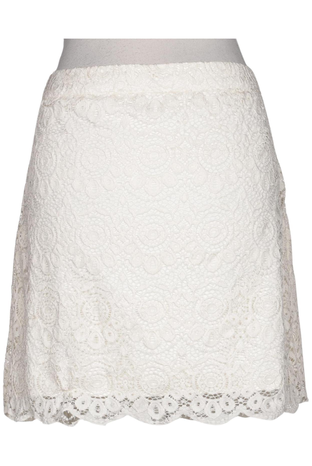 

Hollister Damen Rock, cremeweiß, Gr. 30