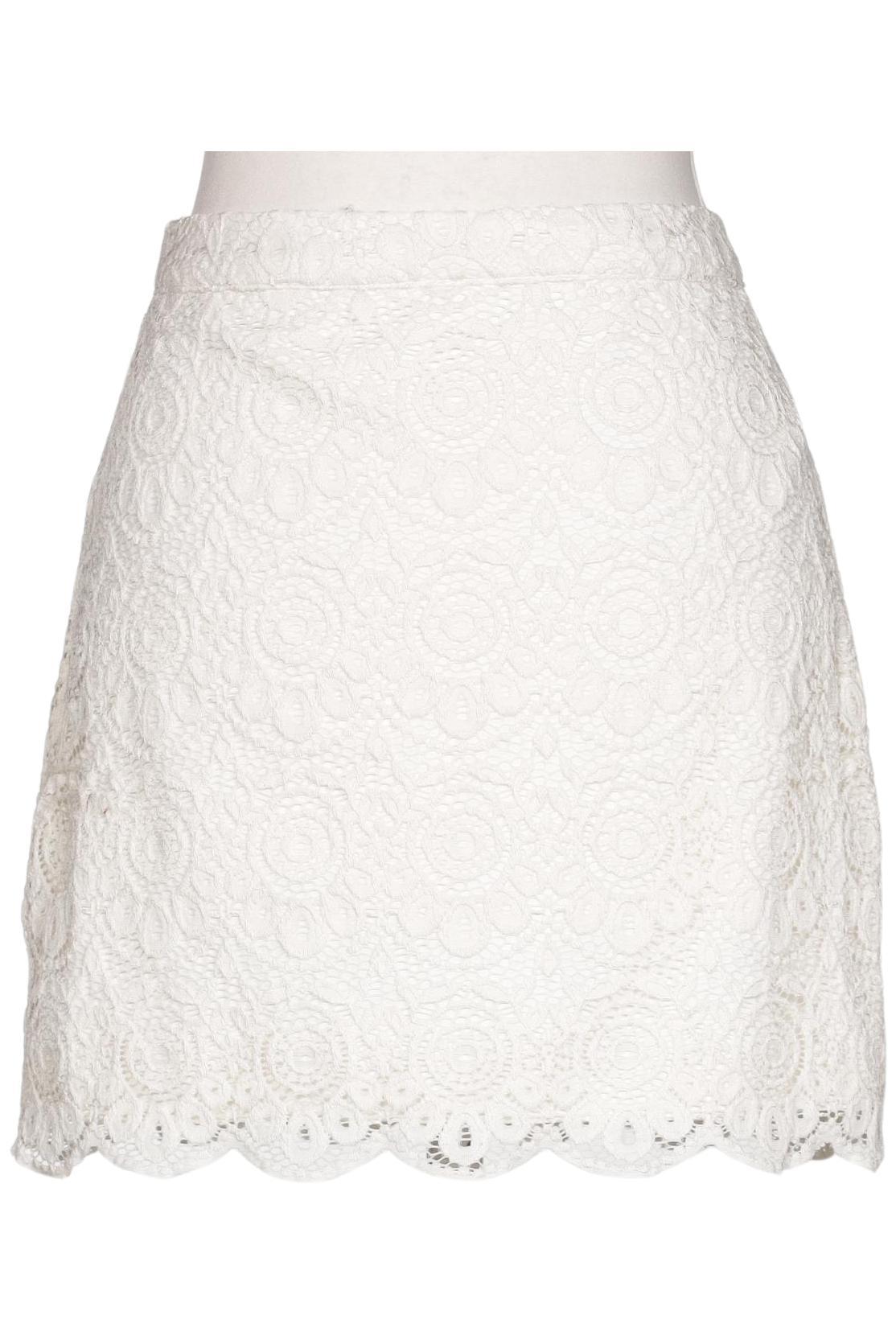 

Hollister Damen Rock, weiß, Gr. 0