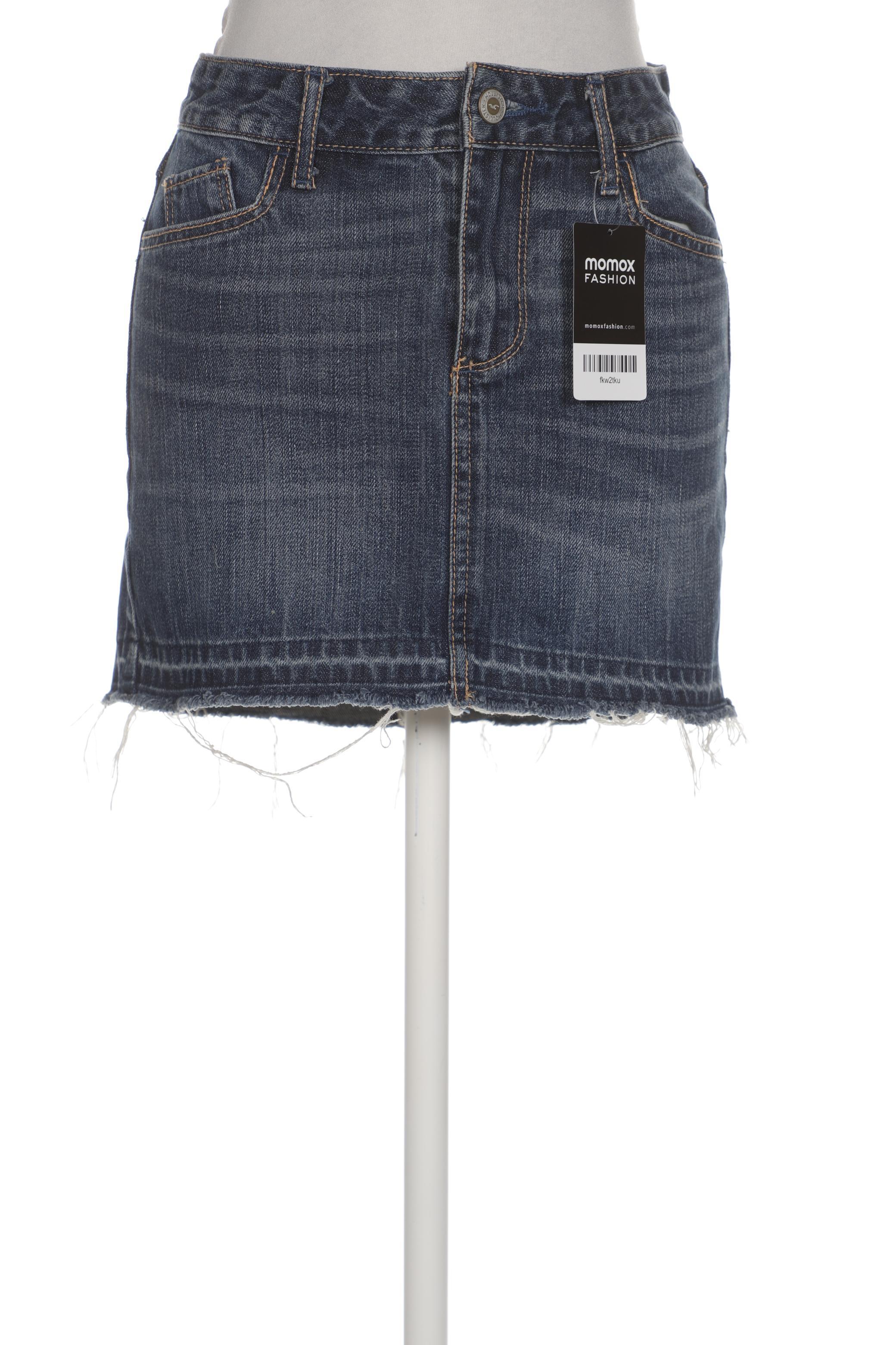 

Hollister Damen Rock, blau, Gr. 30