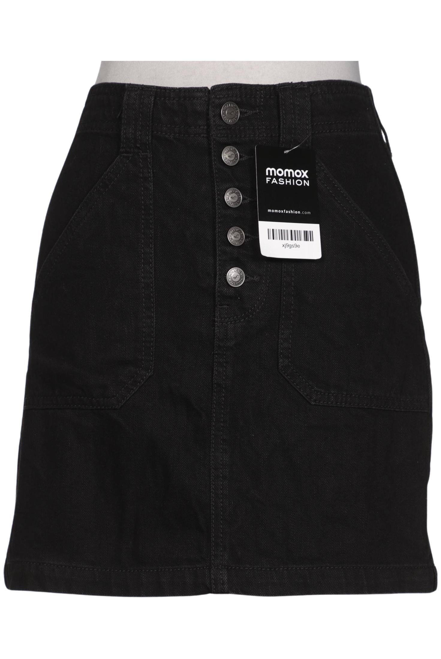 

Hollister Damen Rock, schwarz, Gr. 00