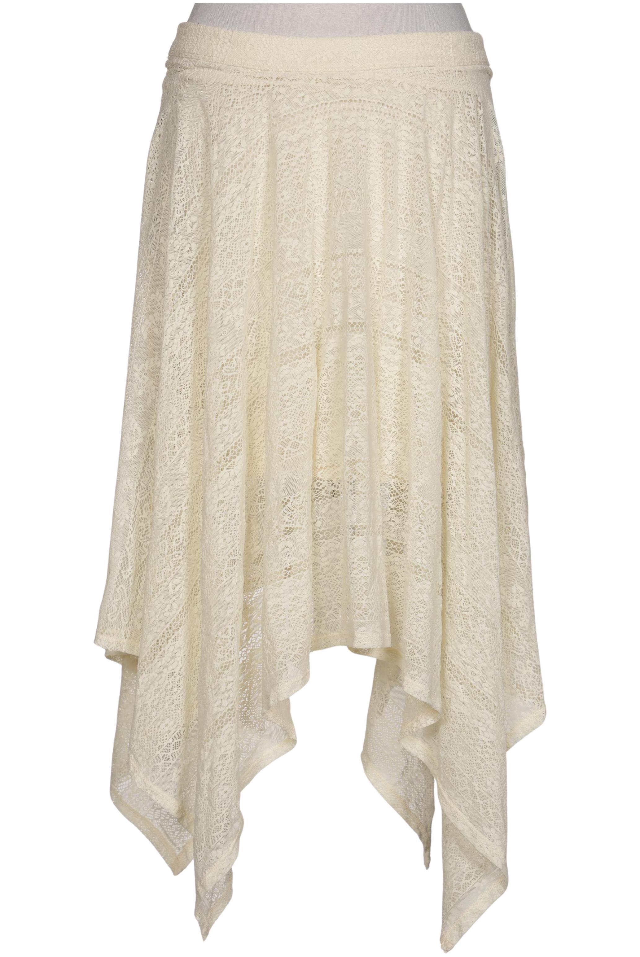 

Hollister Damen Rock, cremeweiß, Gr. 38