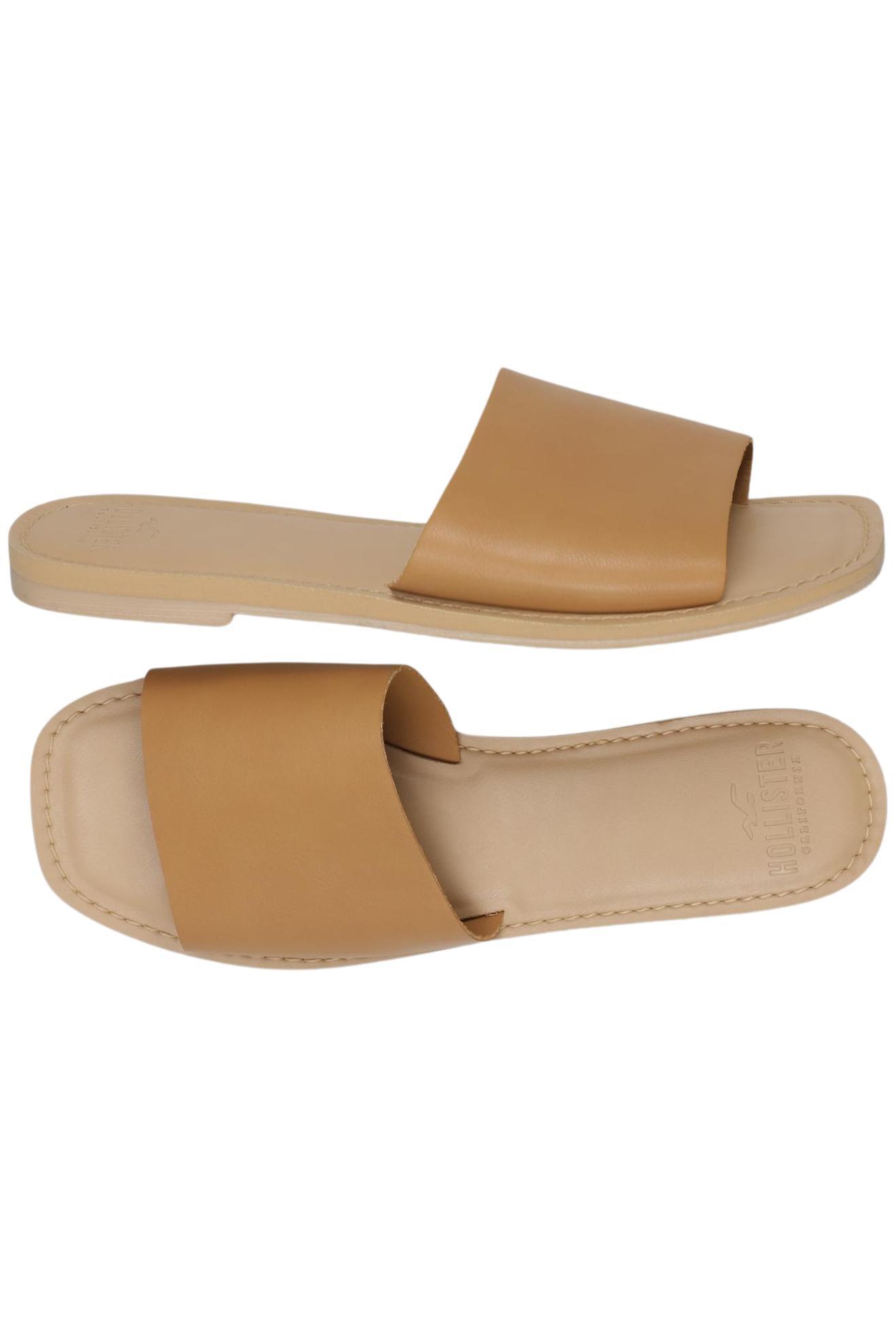 

Hollister Damen Sandale, beige, Gr. 39.5