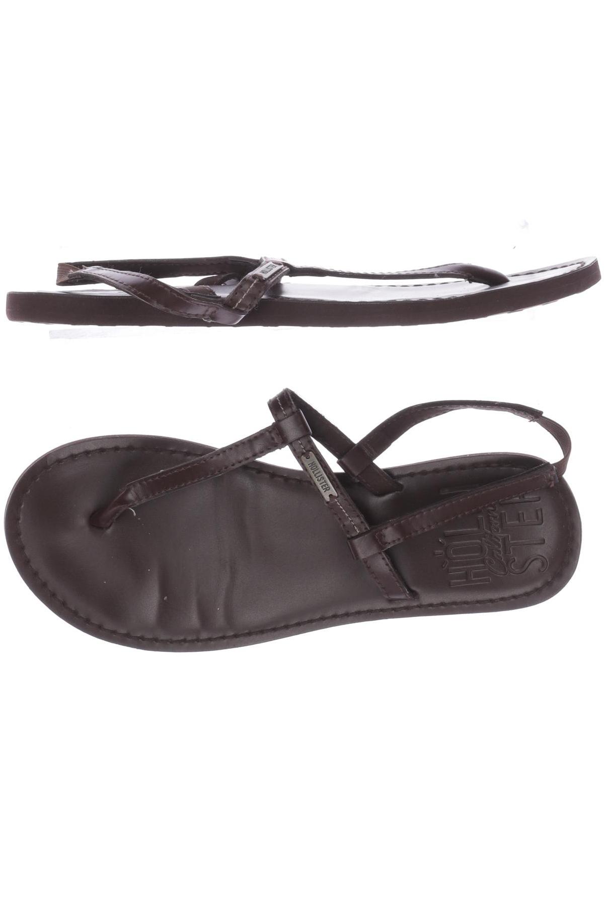 

Hollister Damen Sandale, braun, Gr. 37
