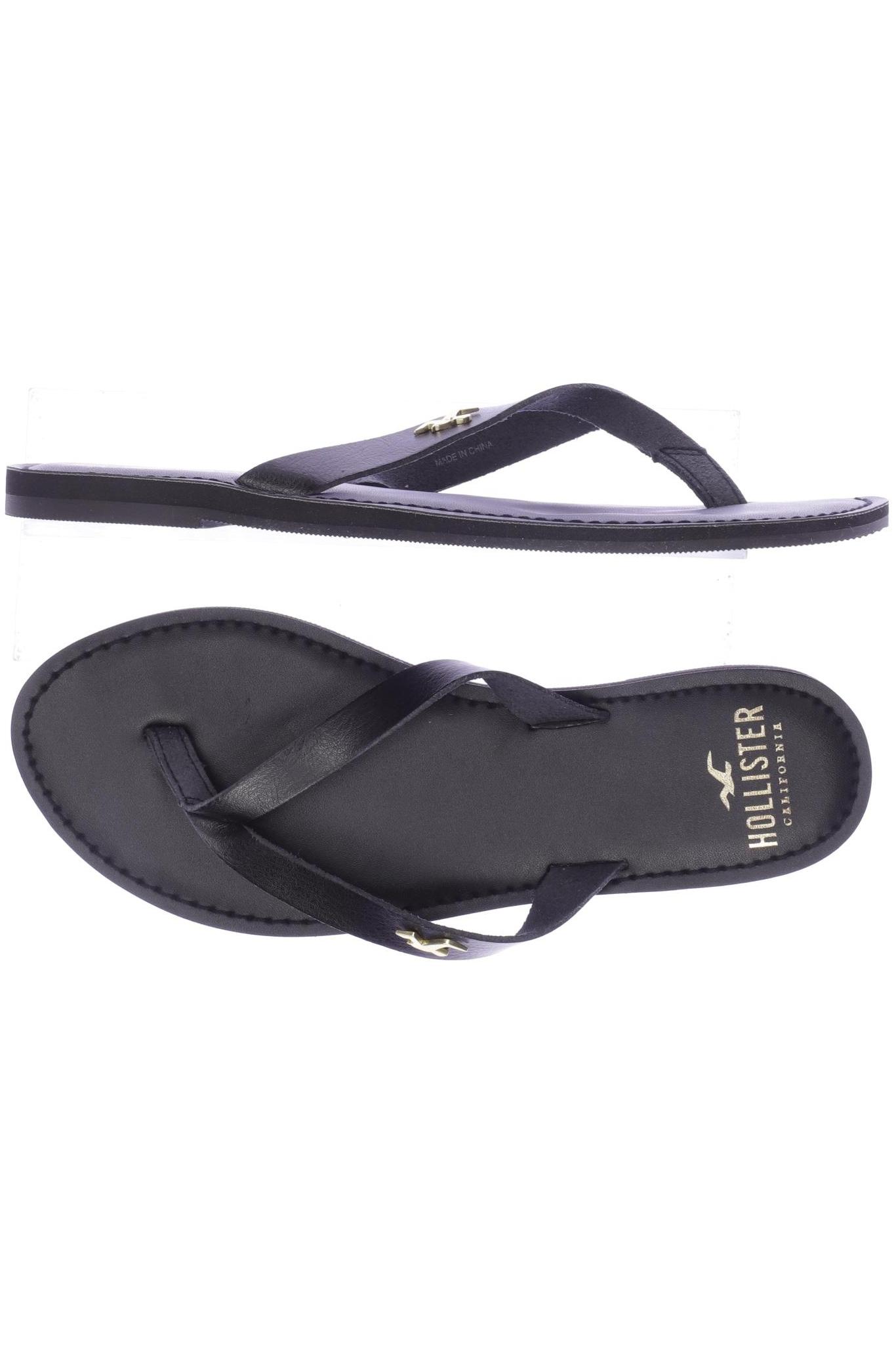 

Hollister Damen Sandale, schwarz, Gr. 7