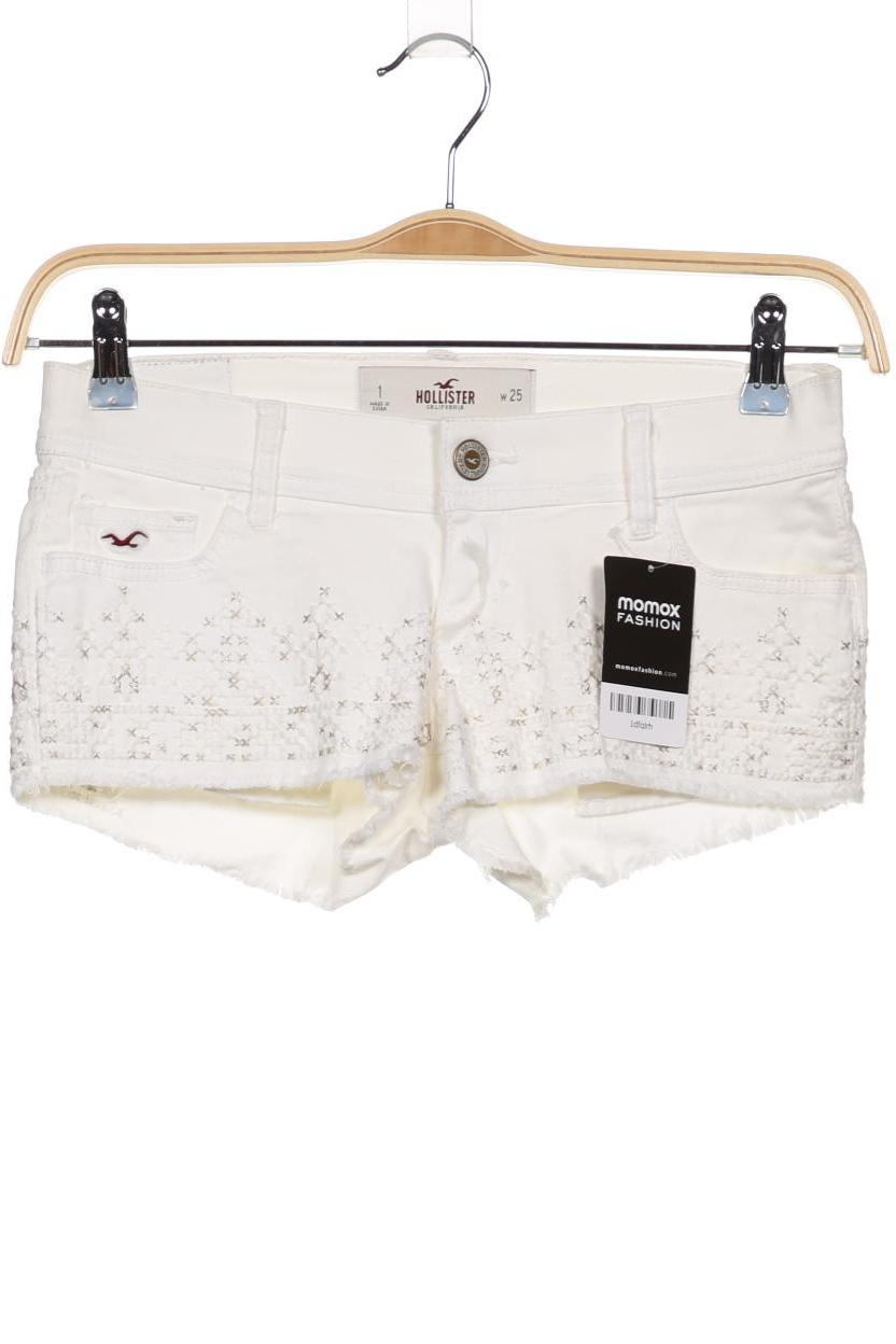 

Hollister Damen Shorts, cremeweiß, Gr. 25