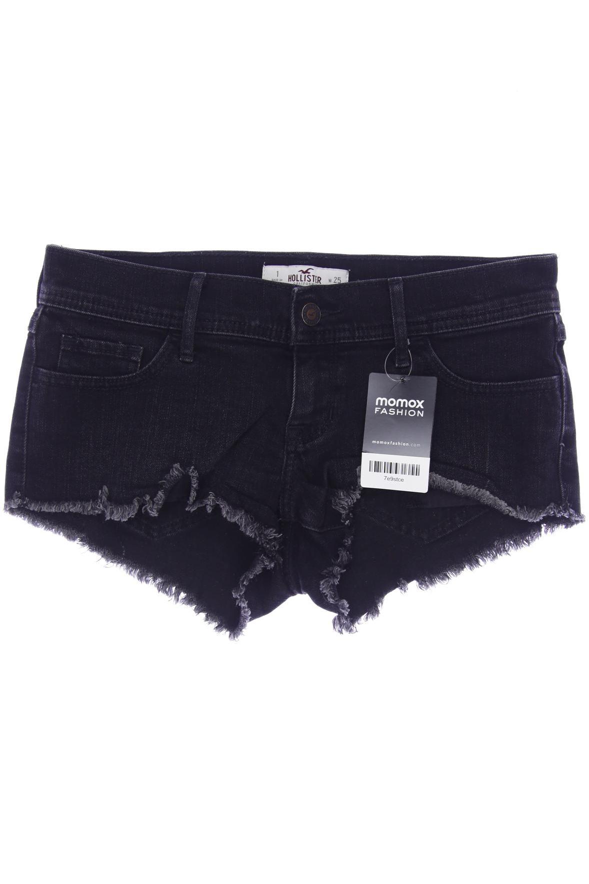 

Hollister Damen Shorts, schwarz, Gr. 25