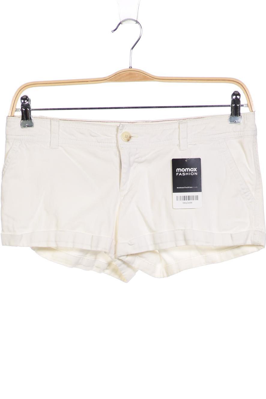 

Hollister Damen Shorts, cremeweiß, Gr. 38
