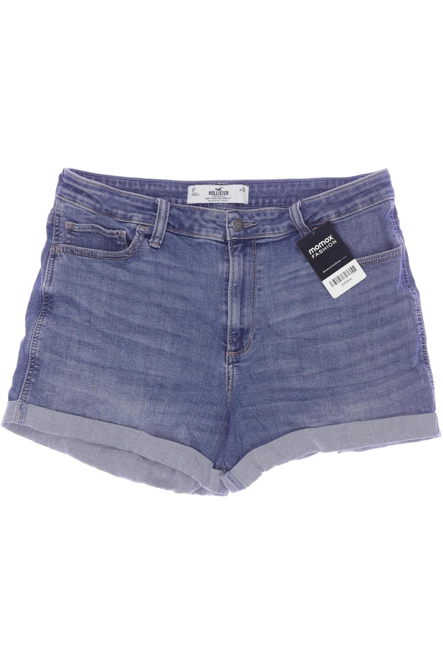 Thumbnail - Hollister Damen Shorts, blau, Gr. 33