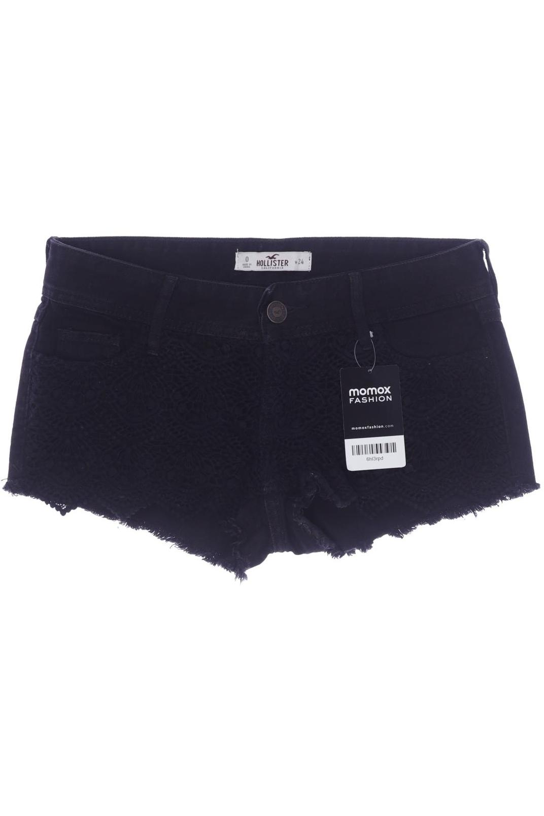 

Hollister Damen Shorts, schwarz, Gr. 24