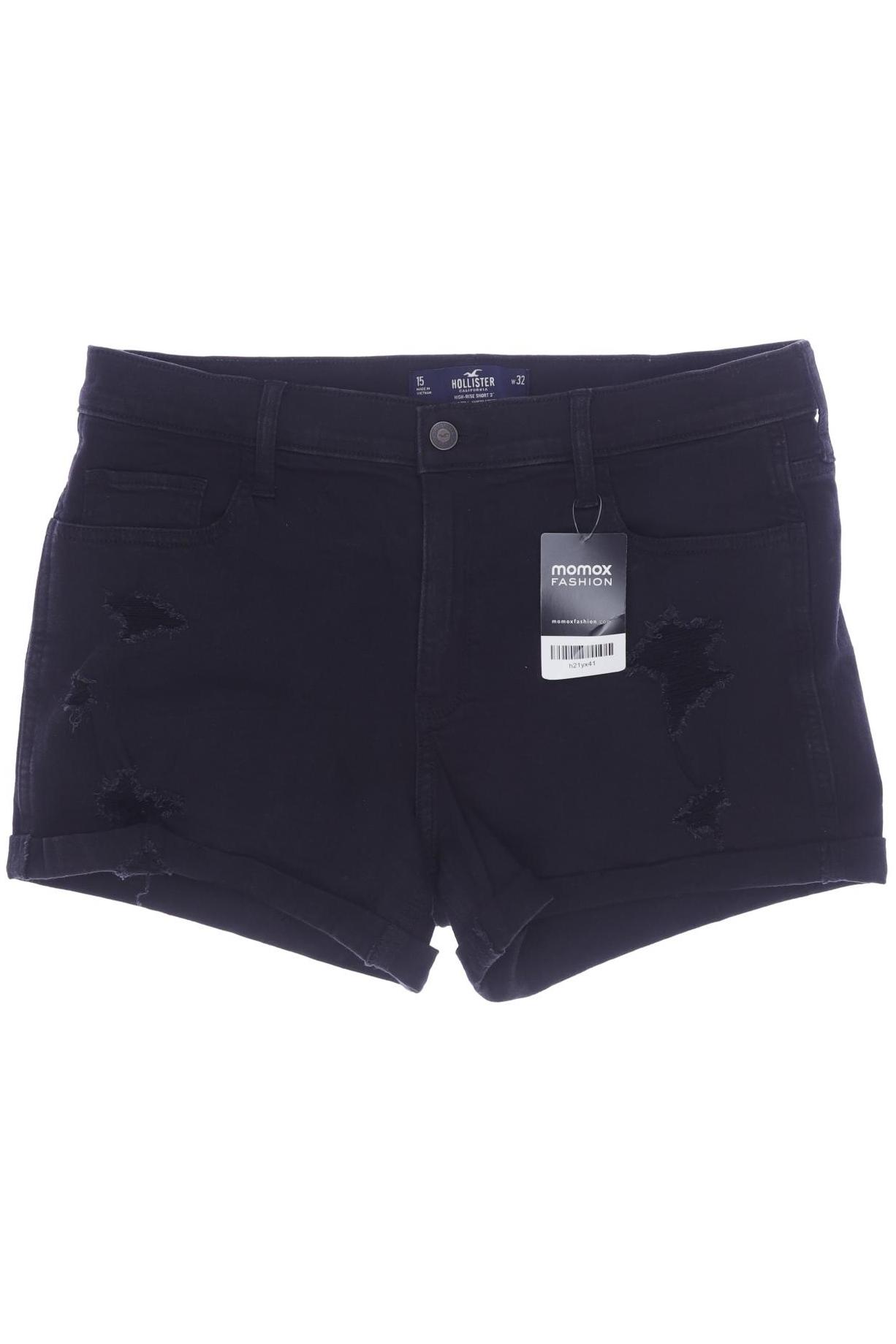 

Hollister Damen Shorts, schwarz, Gr. 32