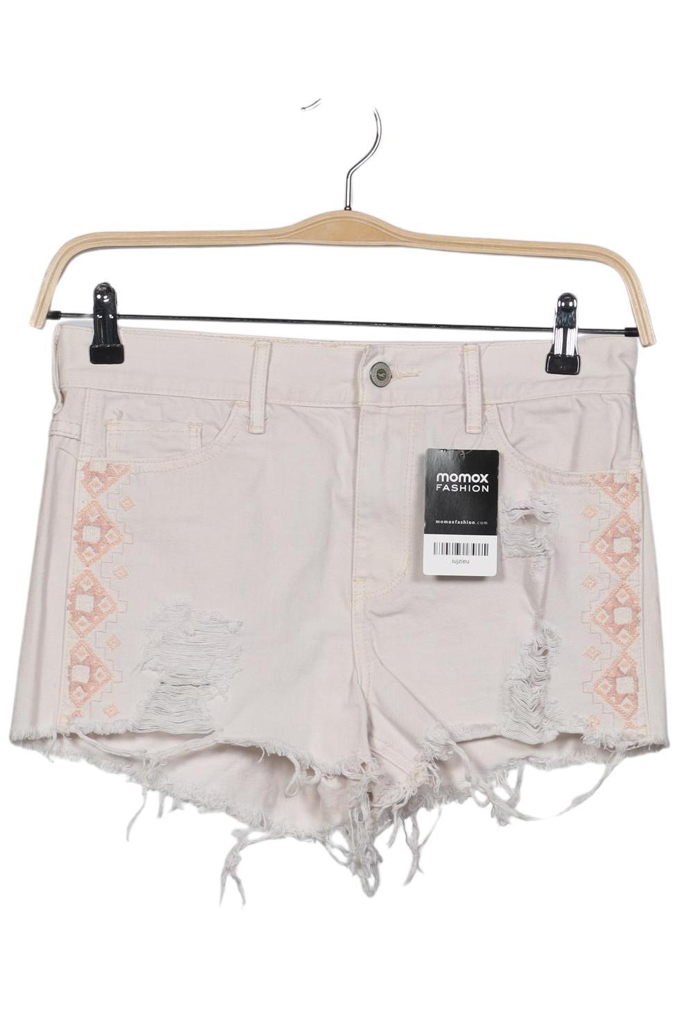 

Hollister Damen Shorts, cremeweiß, Gr. 27