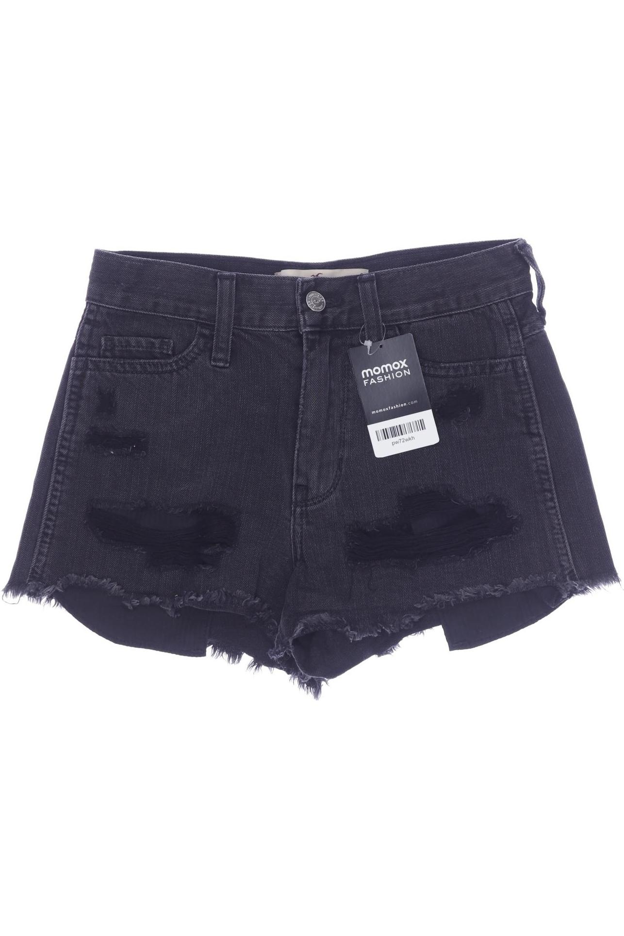 

Hollister Damen Shorts, schwarz, Gr. 24