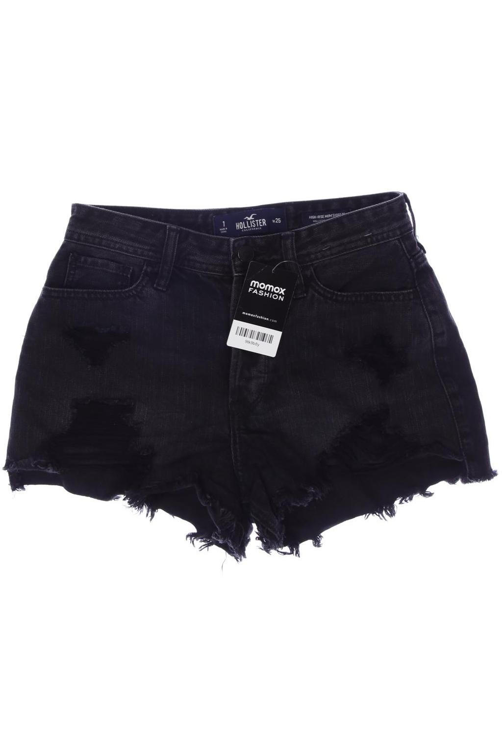 

Hollister Damen Shorts, schwarz, Gr. 25