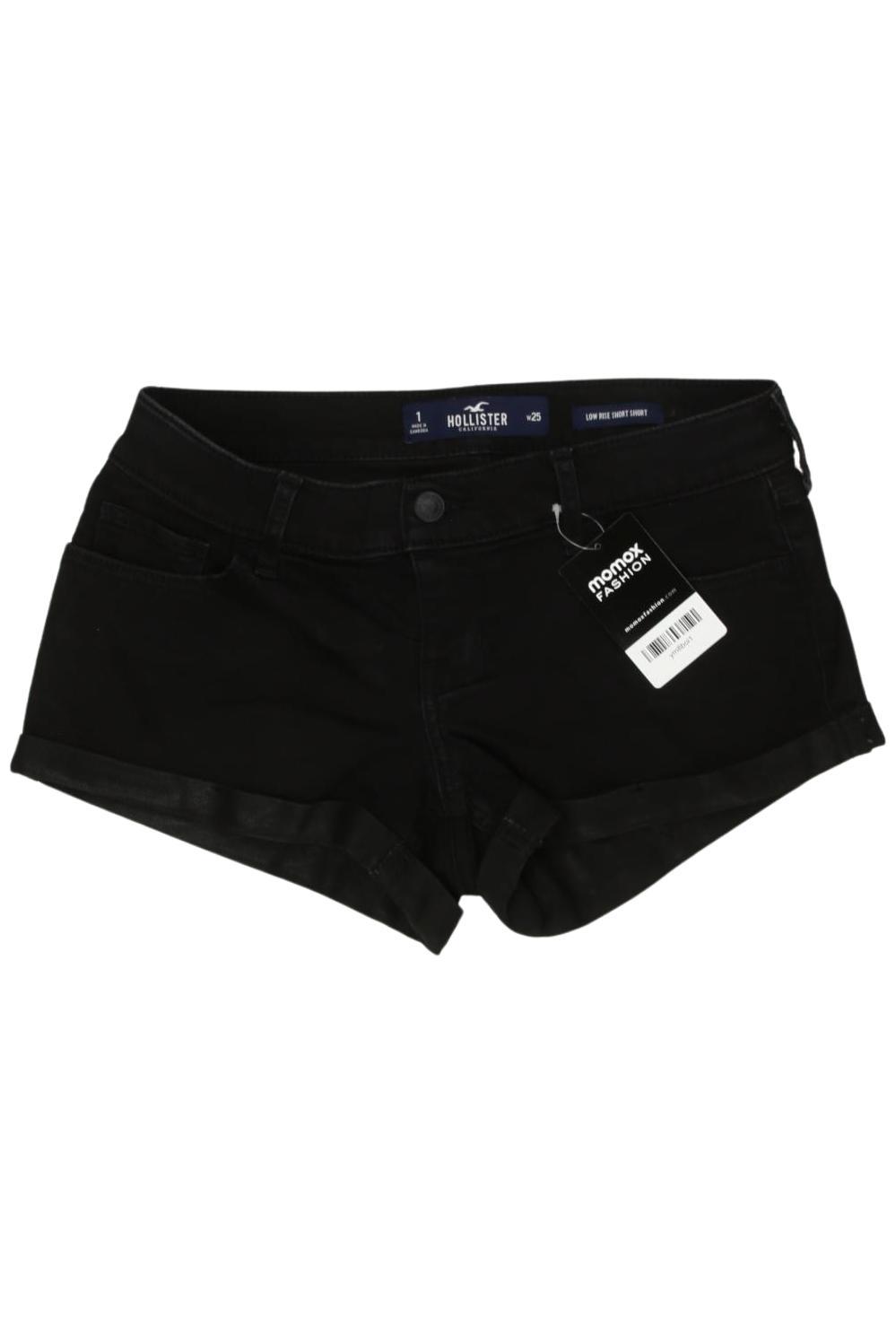 

Hollister Damen Shorts, schwarz, Gr. 25