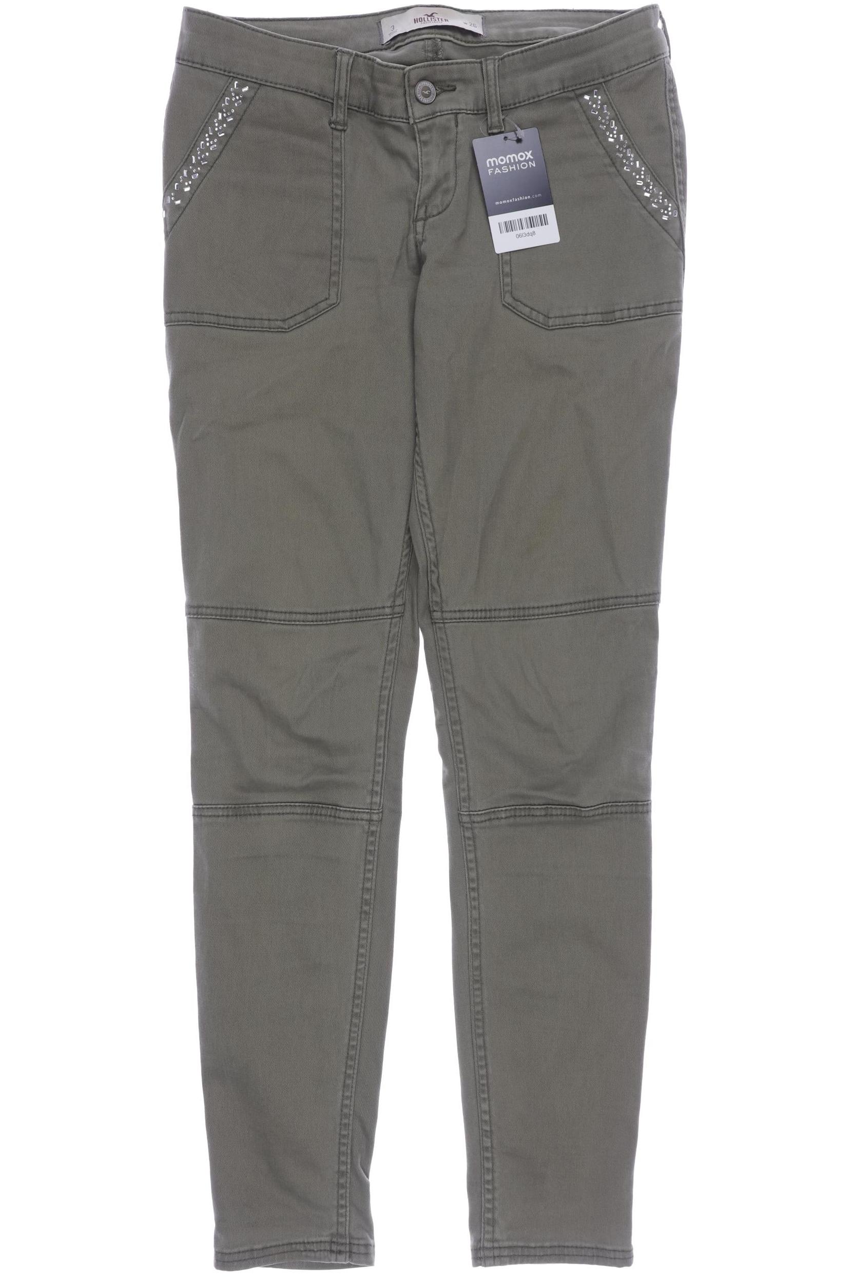 

Hollister Damen Stoffhose, grün, Gr. 26
