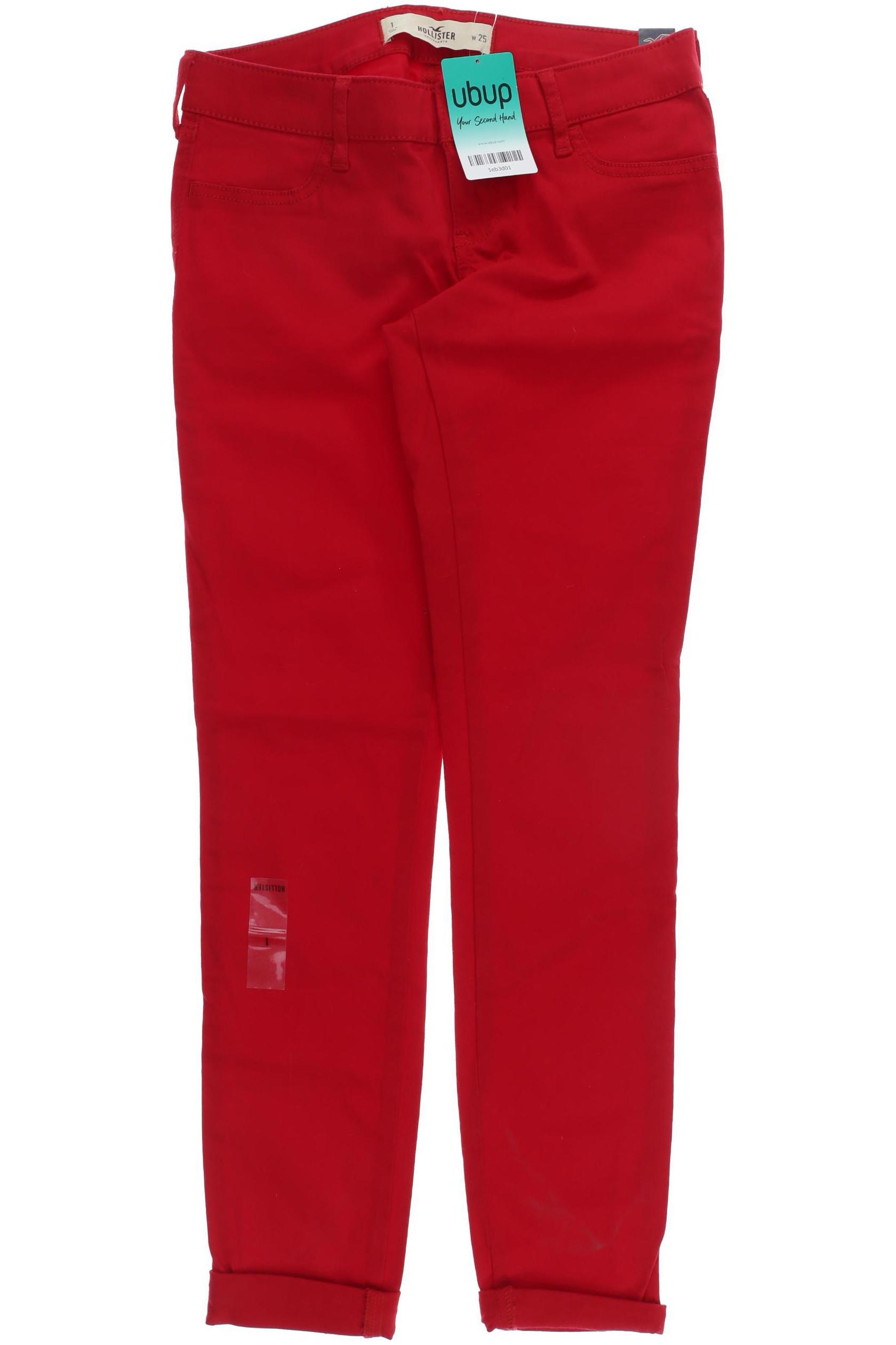 

Hollister Damen Stoffhose, rot, Gr. 25