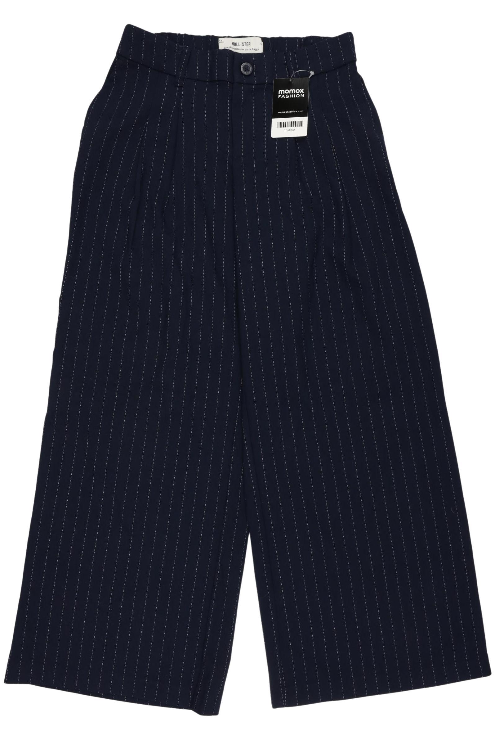 

Hollister Damen Stoffhose, marineblau, Gr. 0