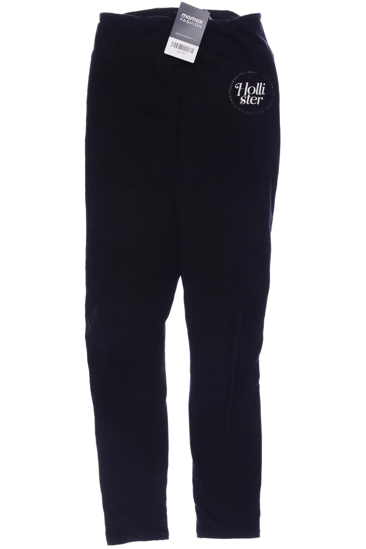 

Hollister Damen Stoffhose, schwarz
