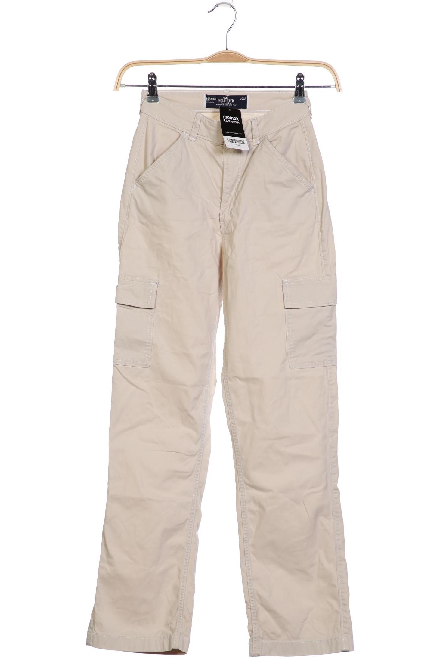 

Hollister Damen Stoffhose, beige, Gr. 0