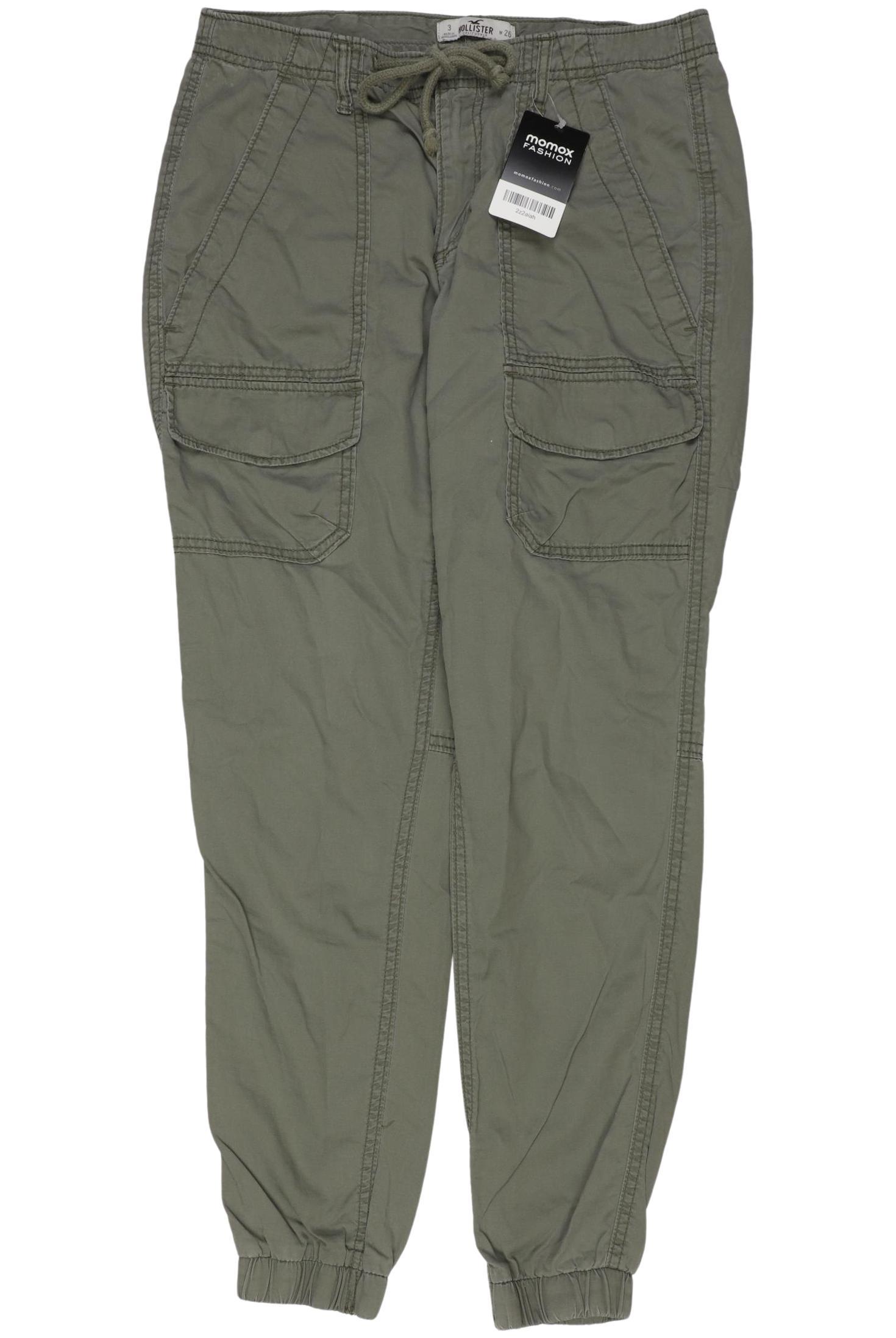 

Hollister Damen Stoffhose, grün, Gr. 26