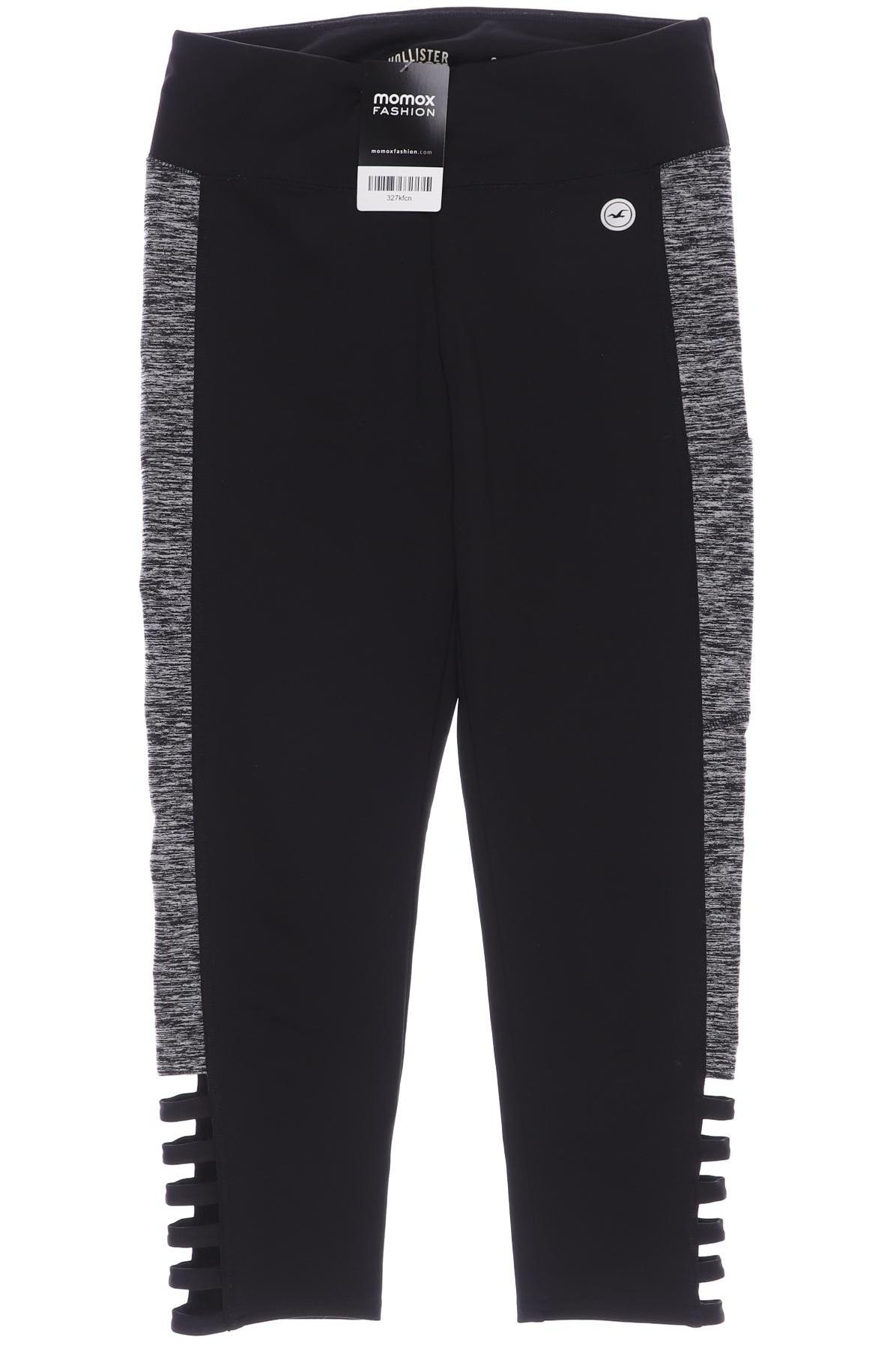 

Hollister Damen Stoffhose, schwarz