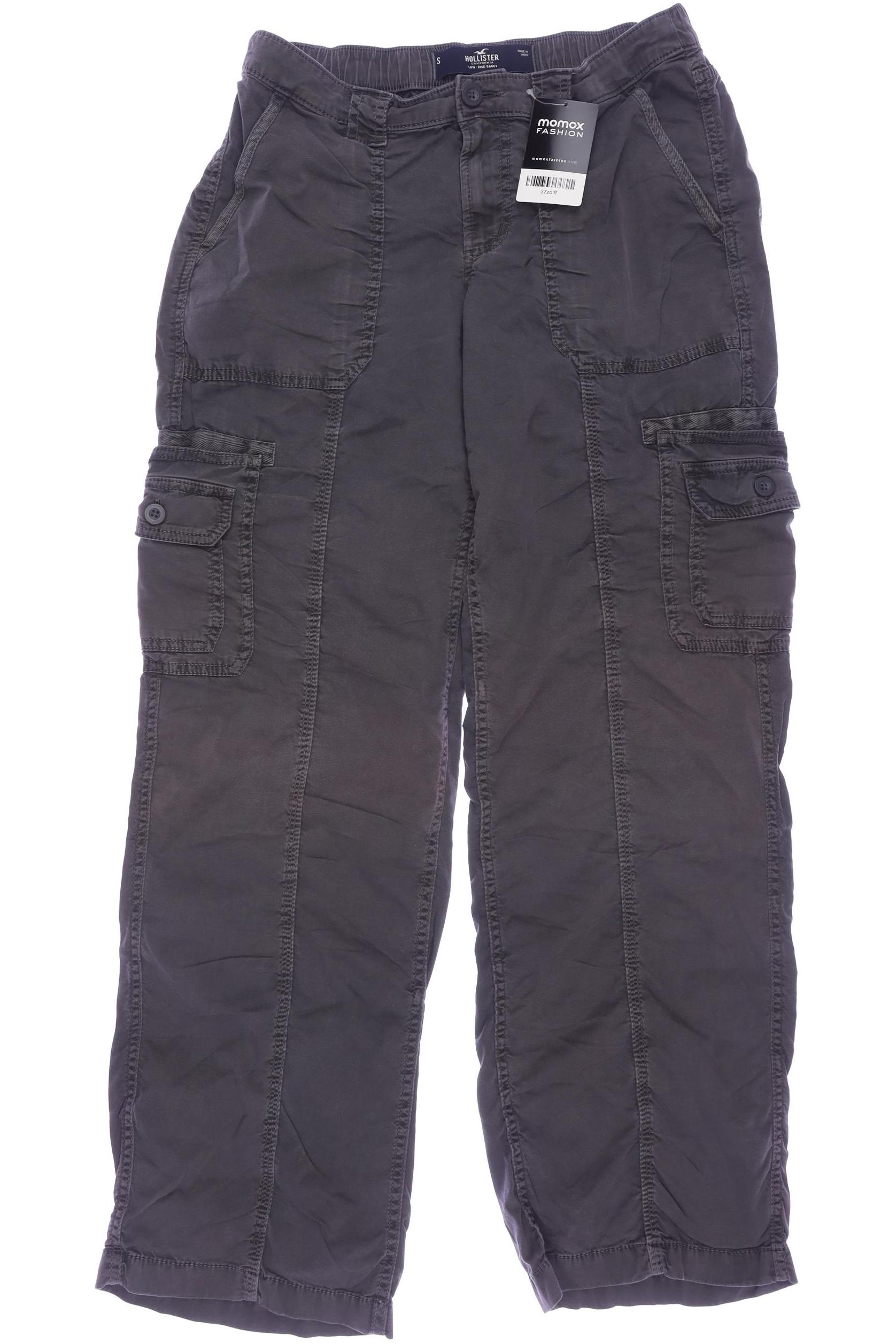 

Hollister Damen Stoffhose, grau, Gr. 0